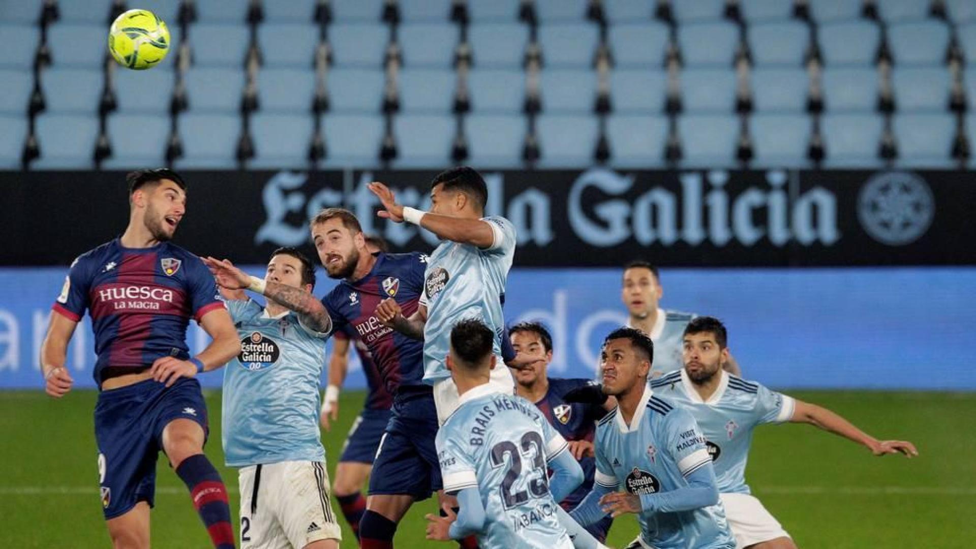 El Celta sigue imparable y hunde al Huesca