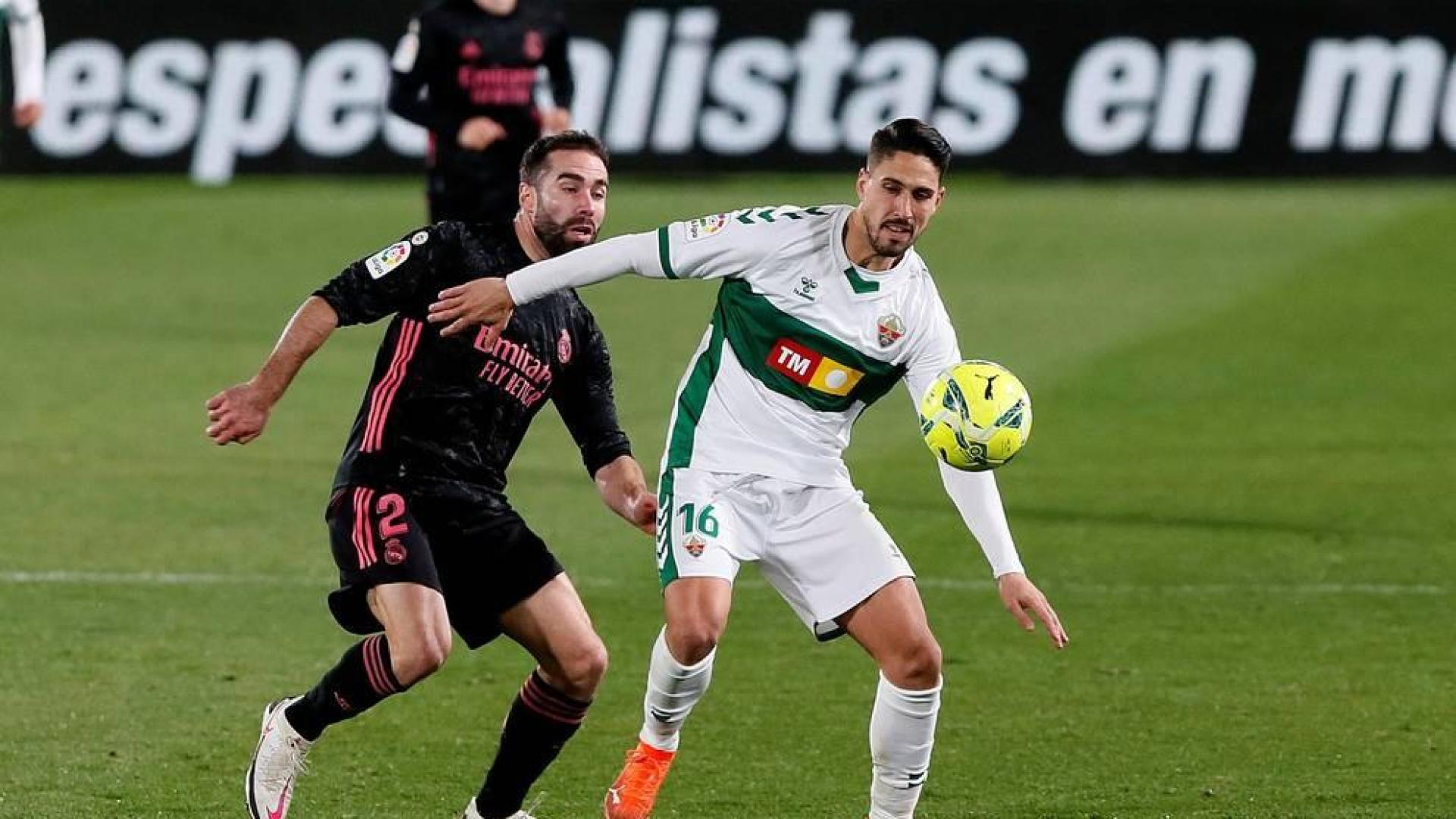 El Real Madrid se deja dos puntos en su visita al Elche