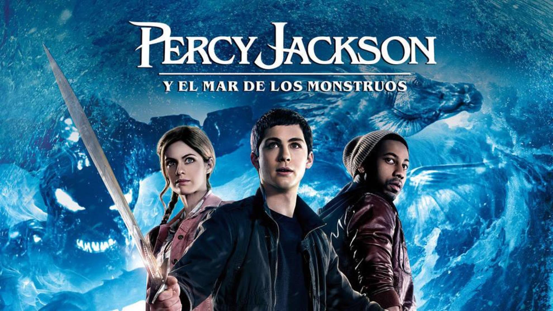 Cartel de la película 'Percy Jackson y el mar de los monstruos'