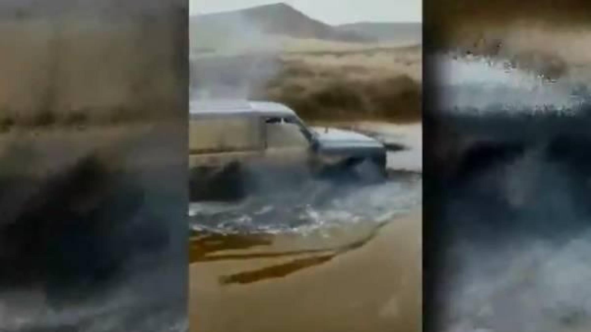 Denunciado por circular con un vehículo 4x4 a través de un humedal y causar daños