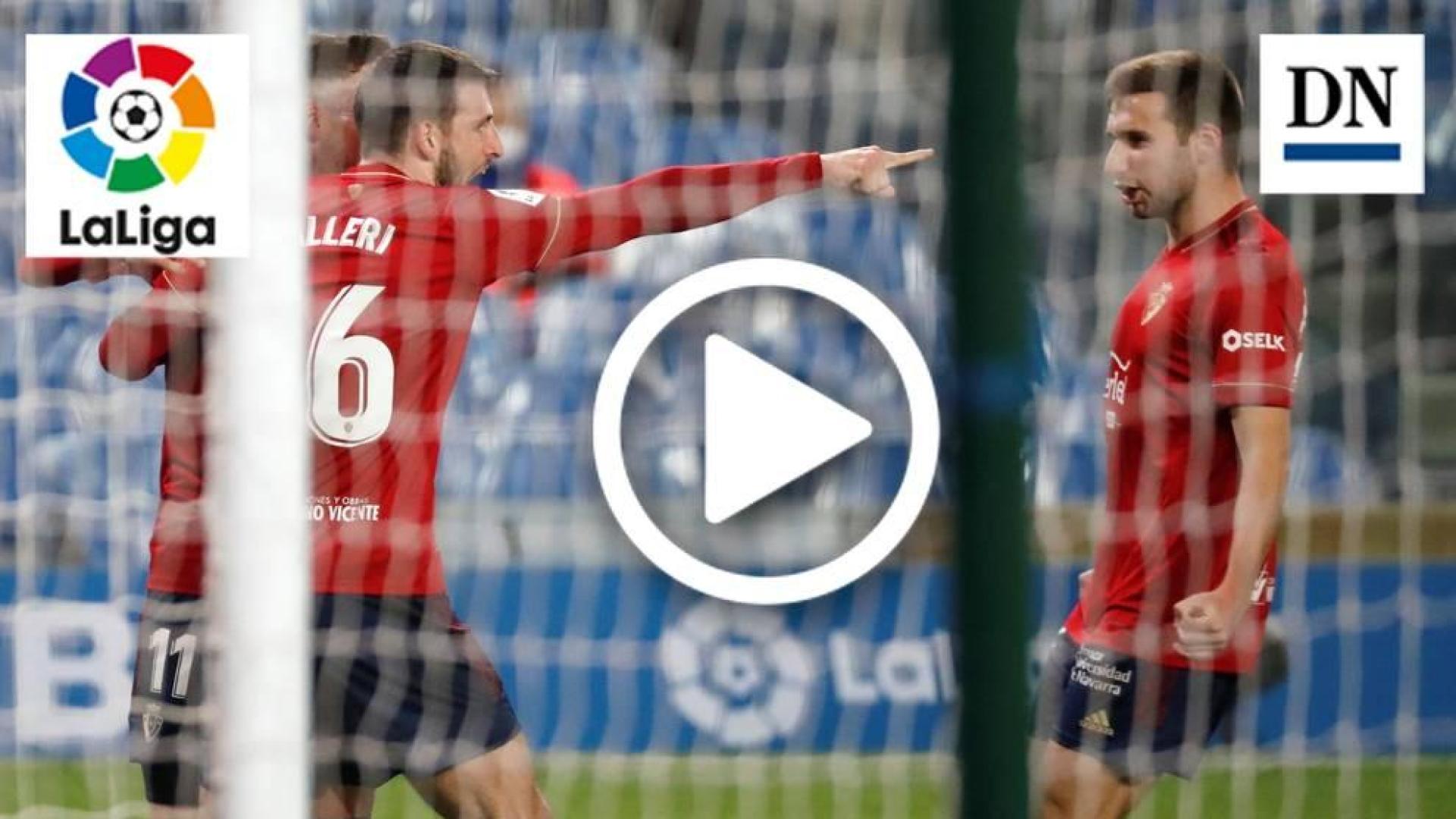 Resumen del Real Sociedad 1-1 Osasuna: gol de Calleri (0-1)