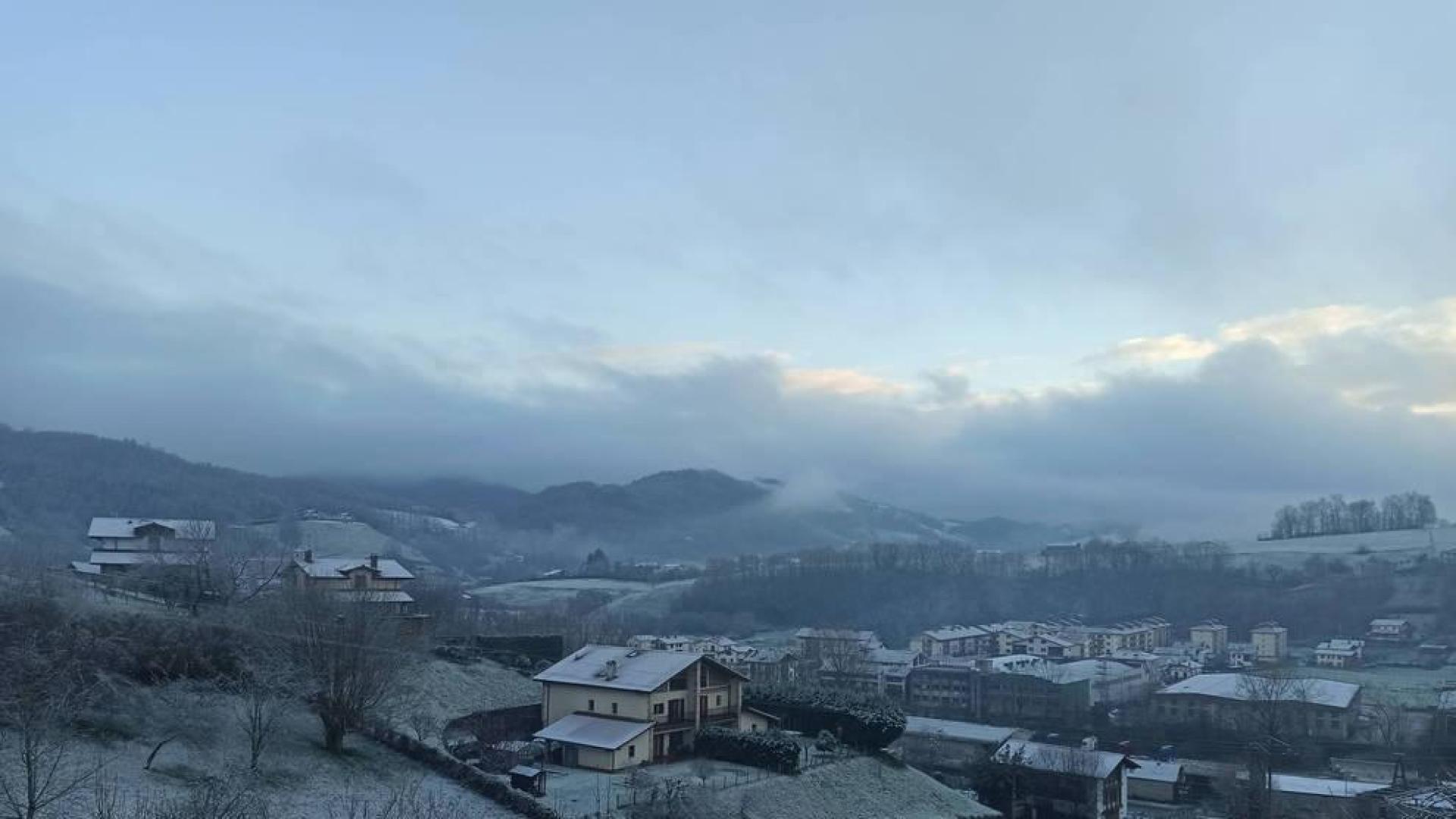 Frío y nevadas débiles en cotas bajas hasta mañana