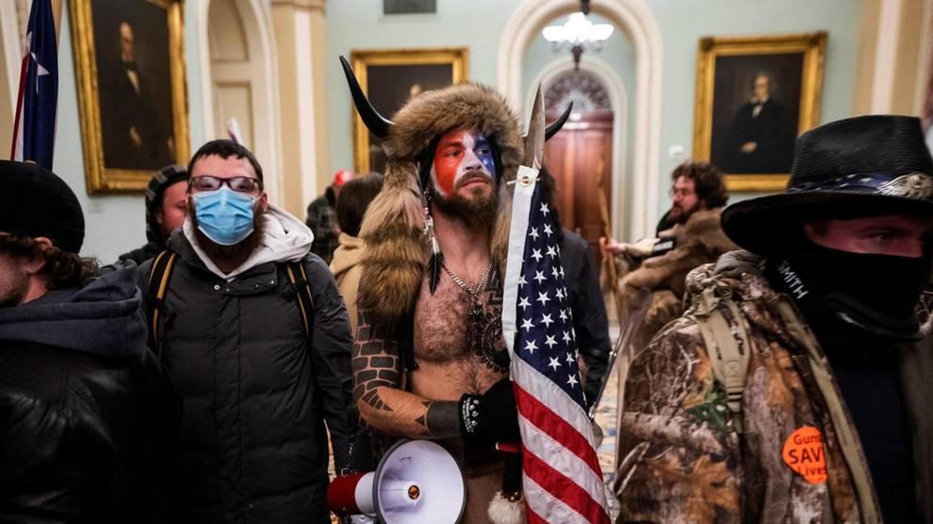Imágenes del asalto al Capitolio de Estados Unidos.