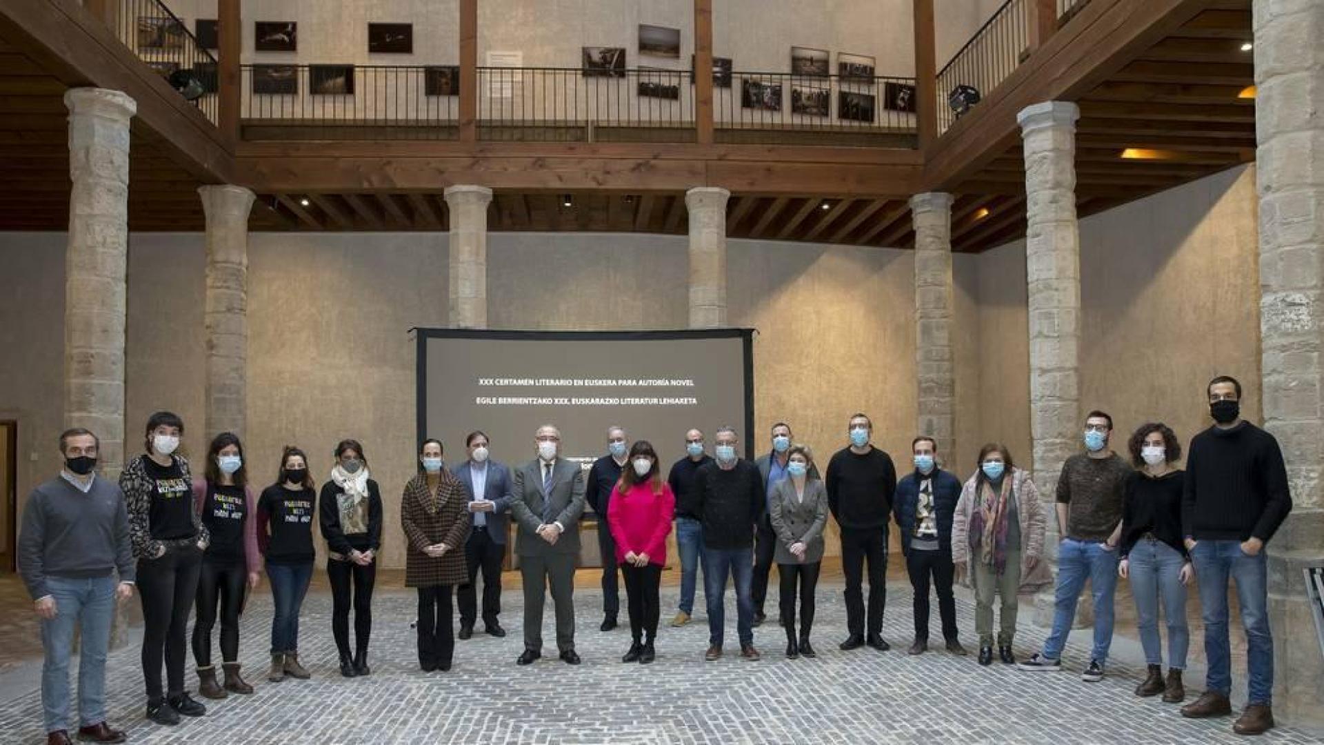 Entregados los premios del XXX Certamen Literario en Euskera de Pamplona