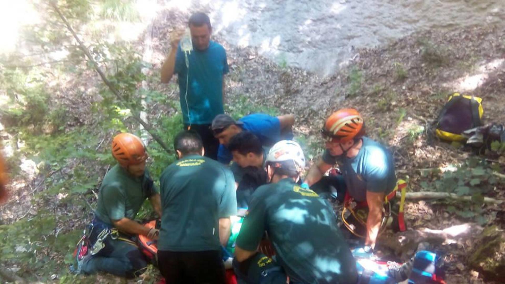Herido muy grave un montañero navarro al despeñarse en Huesca