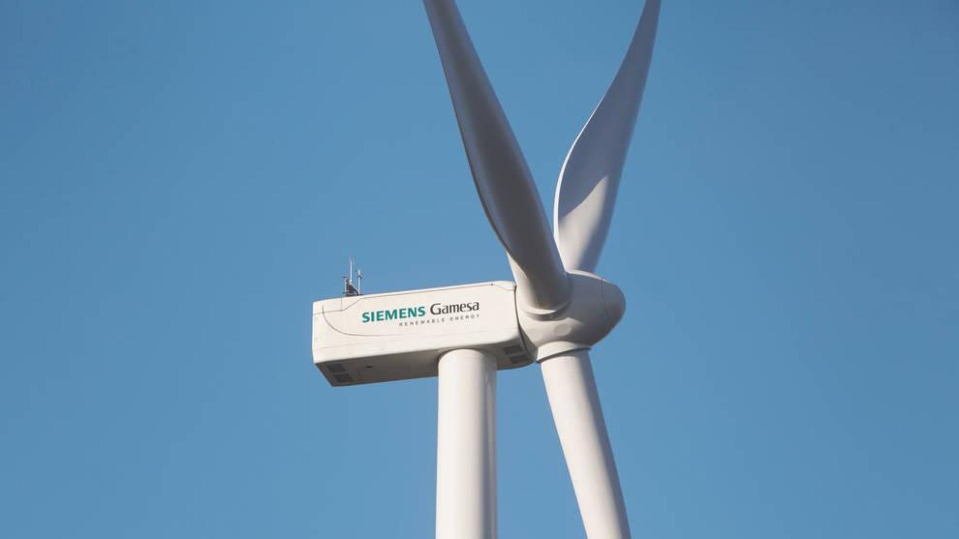 Turbina de un aerogenerador de Siemens Gamesa
