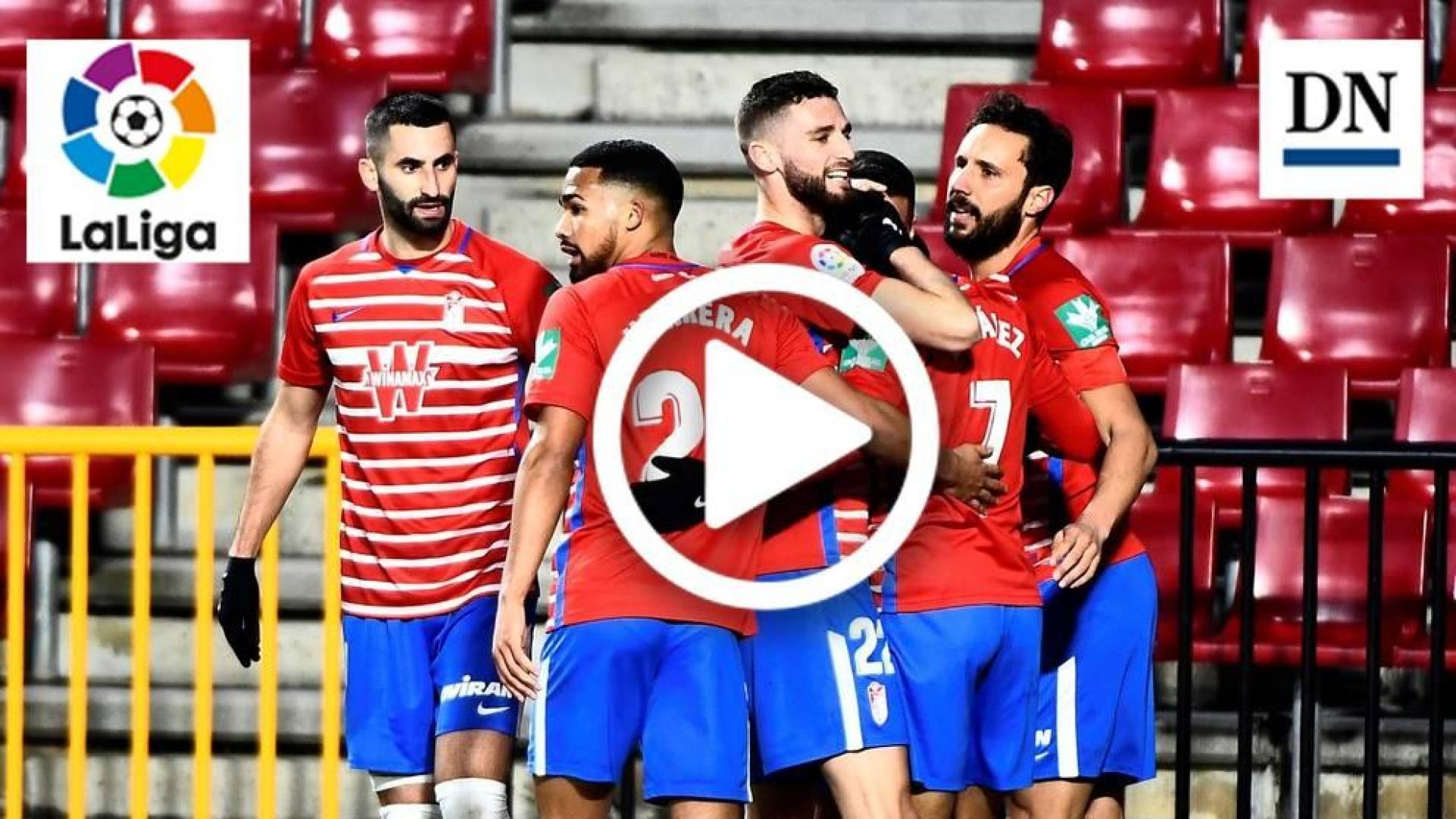 Resumen del Granada 2-0 Osasuna en vídeo: gol de Luis Suárez (1-0)