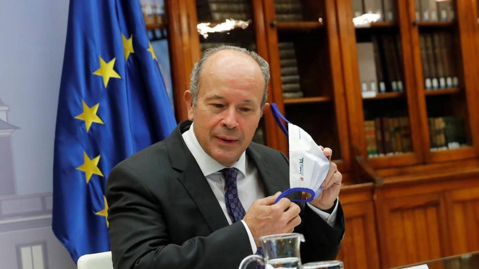 El ministro de Justicia, Juan Carlos Campo.