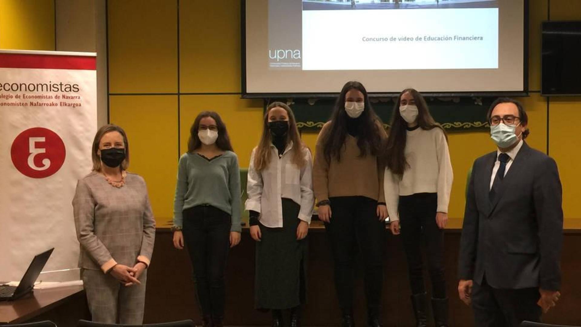 Nuestra Señora del Huerto, en la final del Concurso 'Educación Financiera'