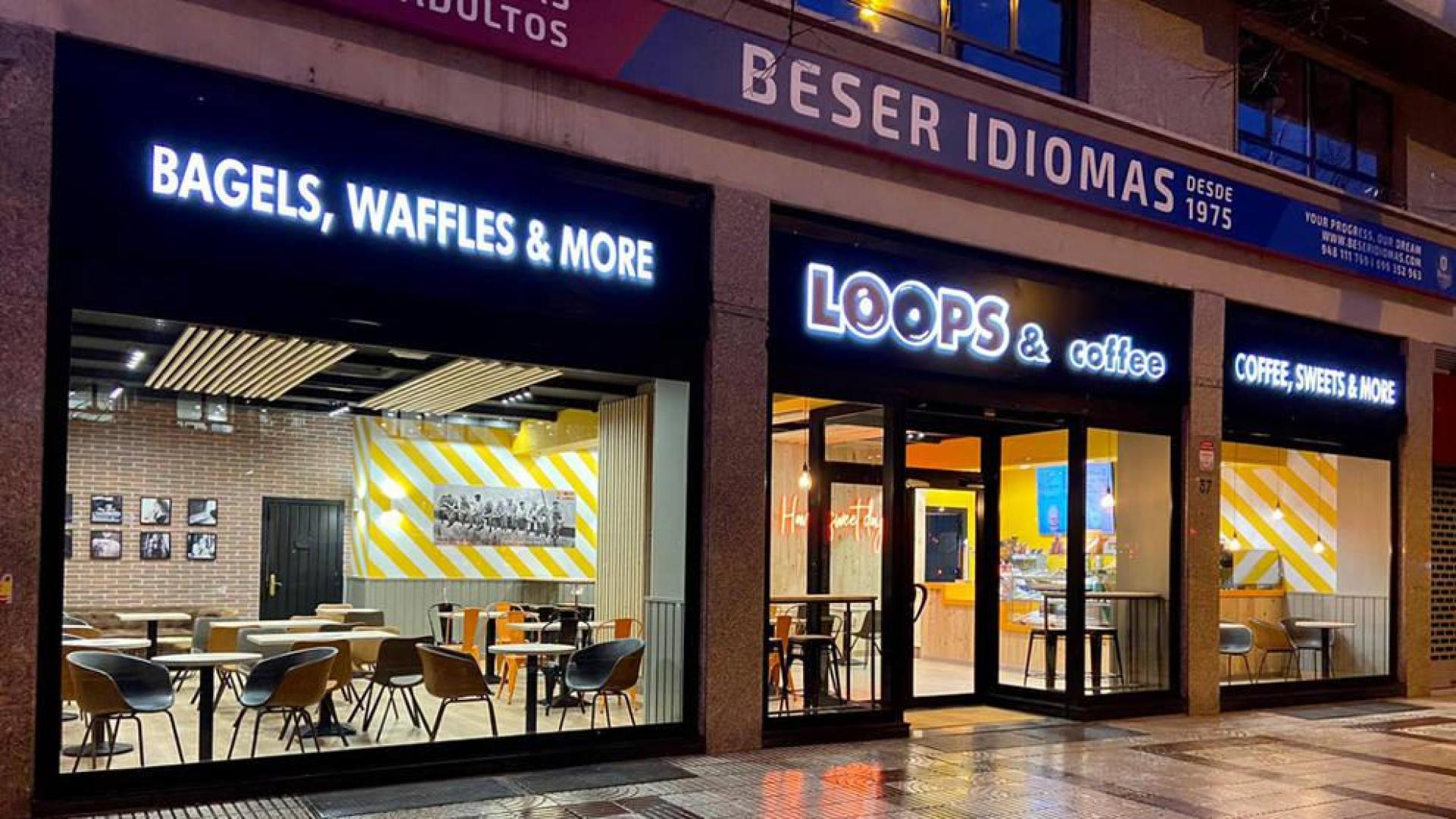 La franquicia navarra Loops & Coffee inaugura su primera cafetería en Pamplona