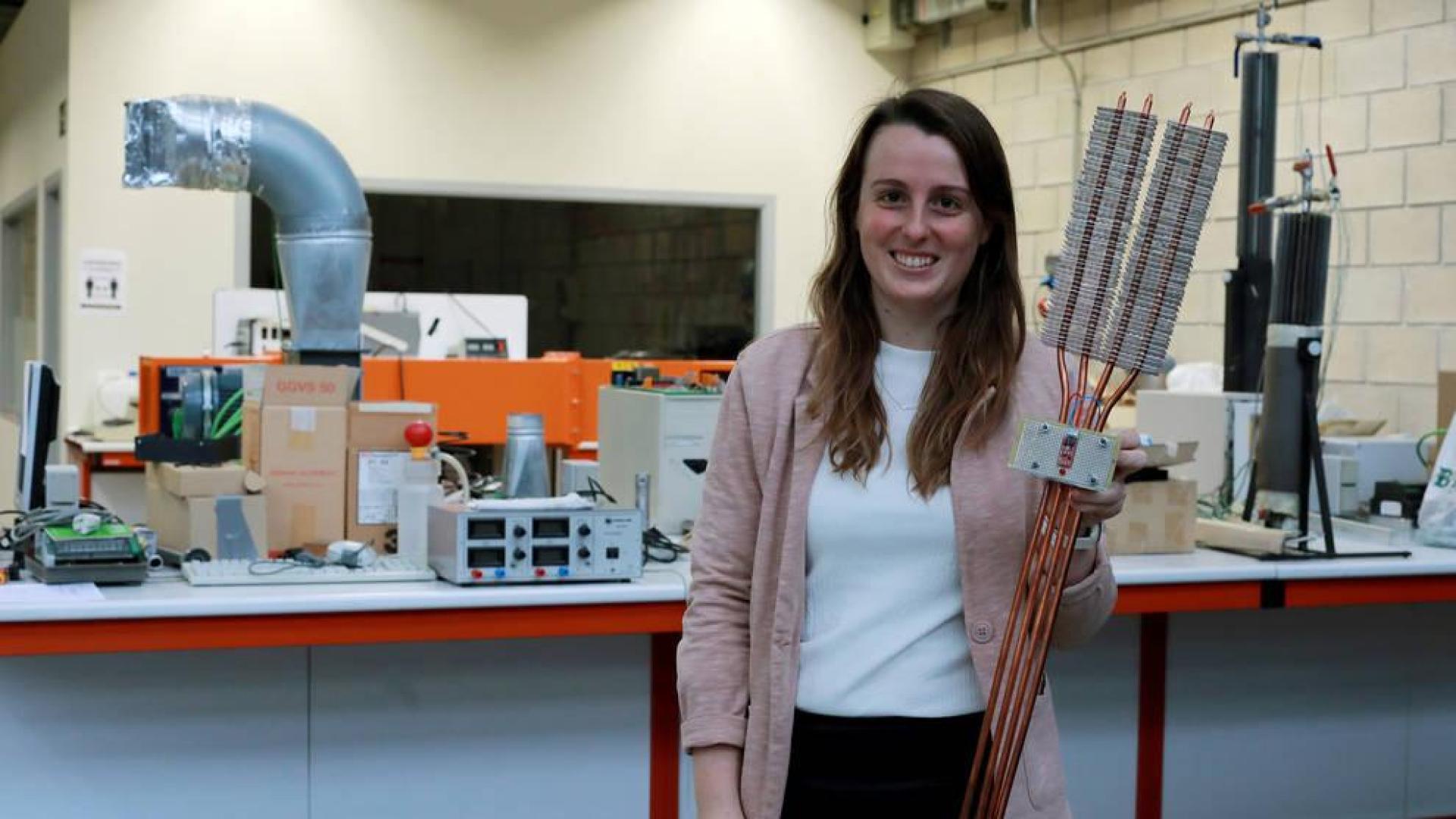 Una navarra desarrolla una patente para transformar el calor de los volcanes en energía