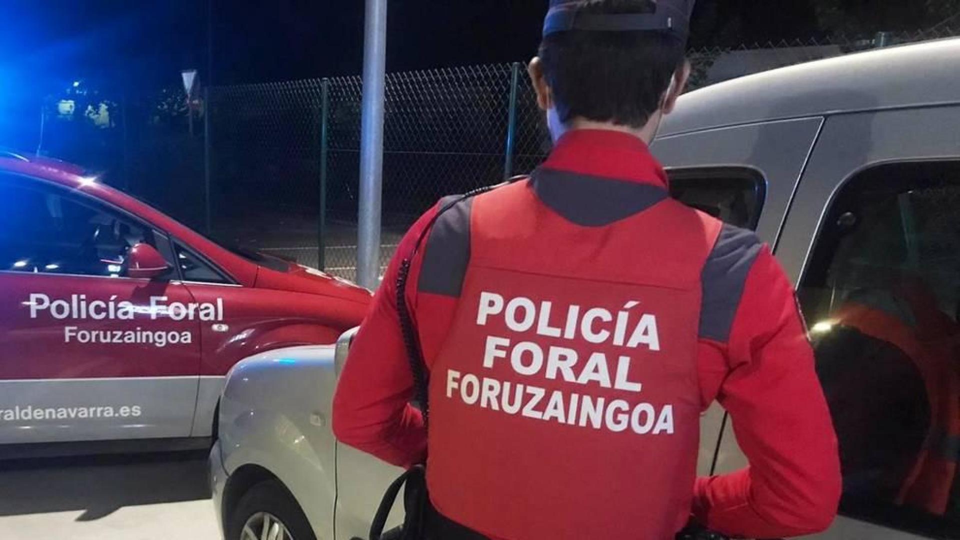 Policía foral denuncia por exceso de velocidad el 6% de los vehículos controlados 