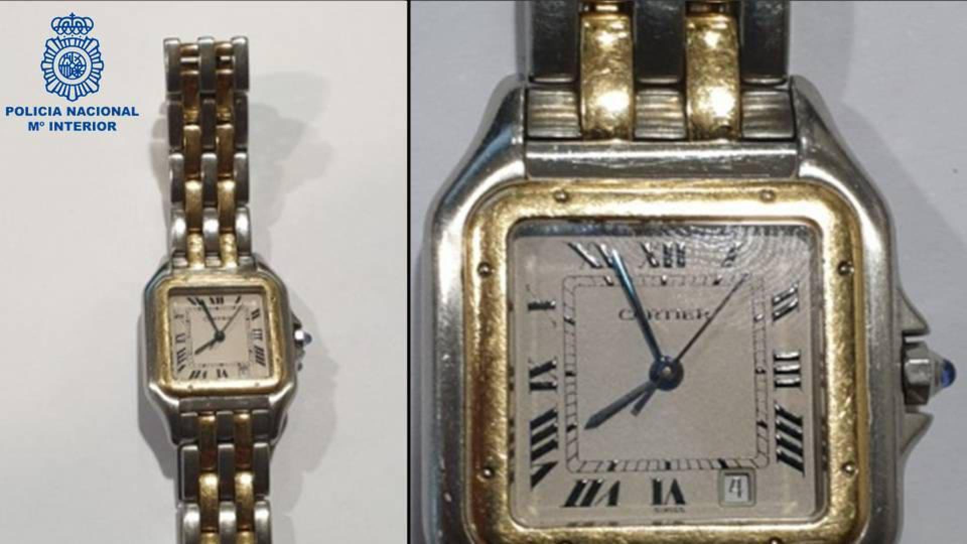 Detenido por sustraer un reloj de 9.000 euros y por varios robos en vehículos