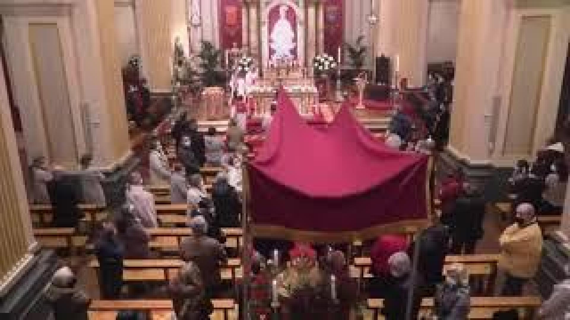 Traslado de las reliquias de San Fermín desde Amiens (Francia)