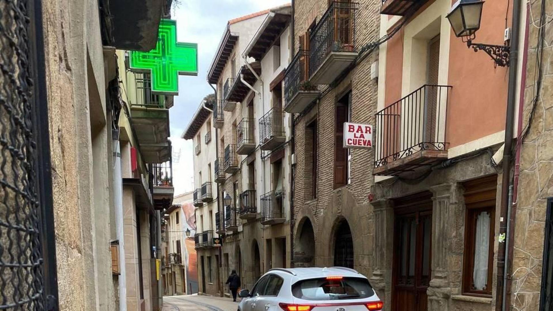 Lumbier instala cámaras para controlar el acceso de vehículos al casco histórico