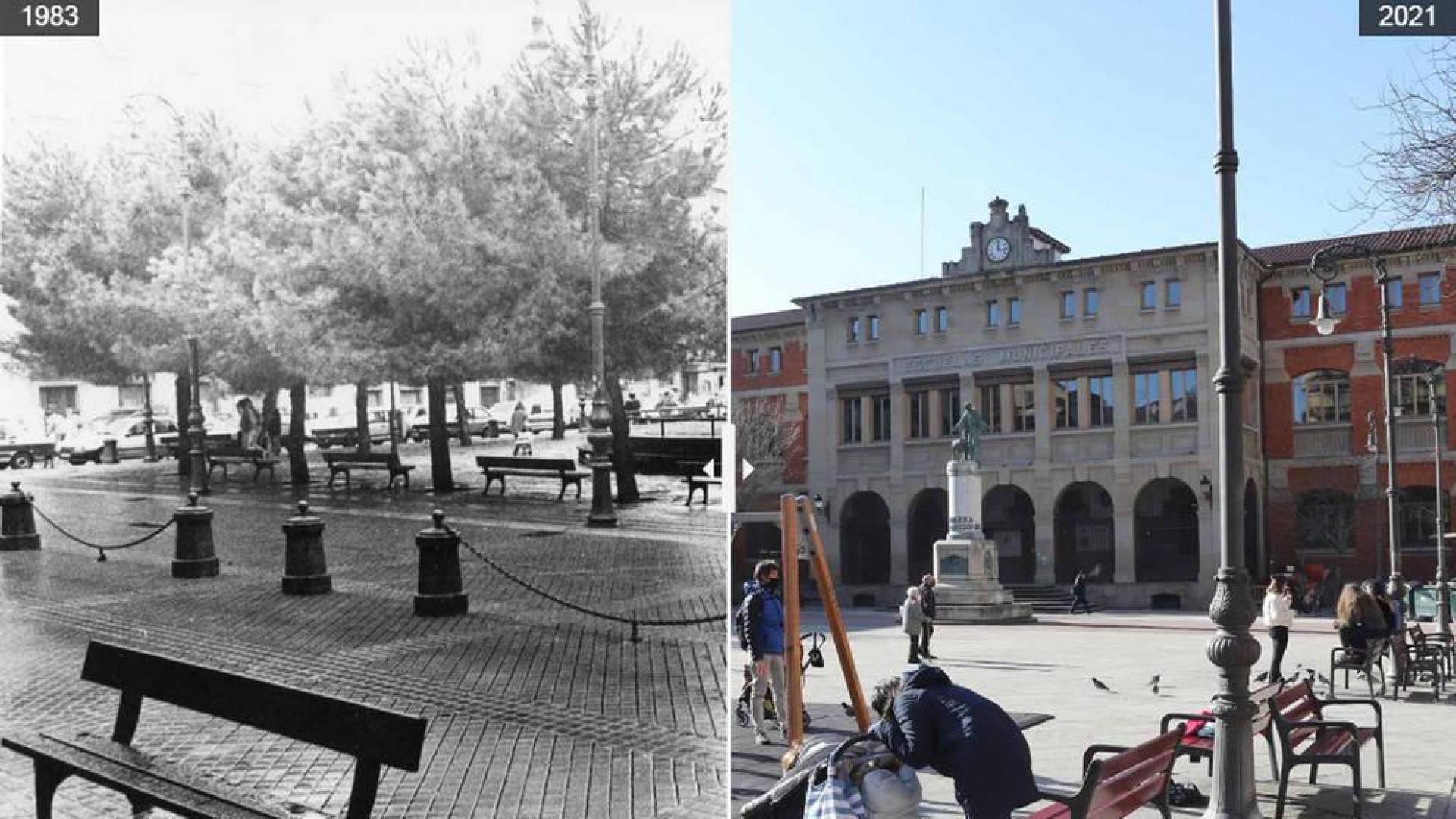 Cuando cambió... la plaza San Francisco
