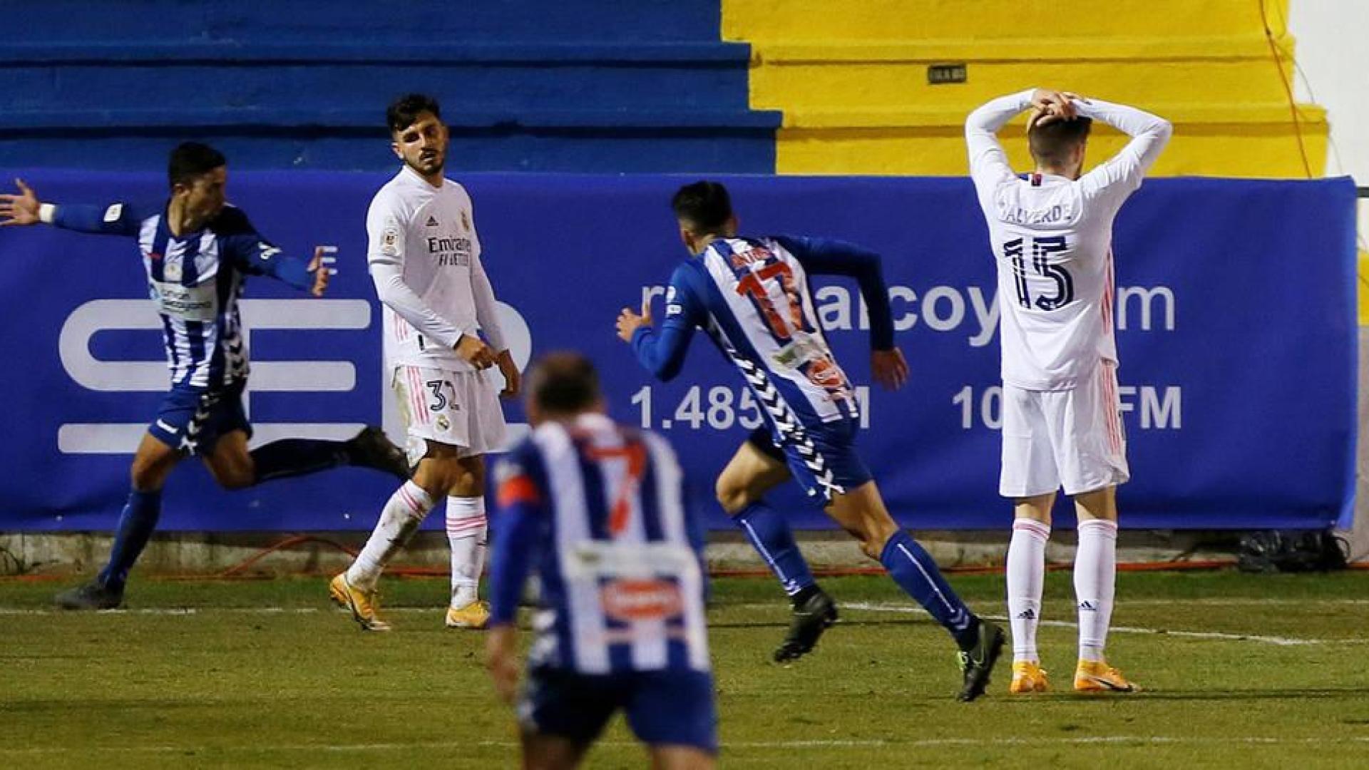 El Alcoyano tumba al todopoderoso Madrid