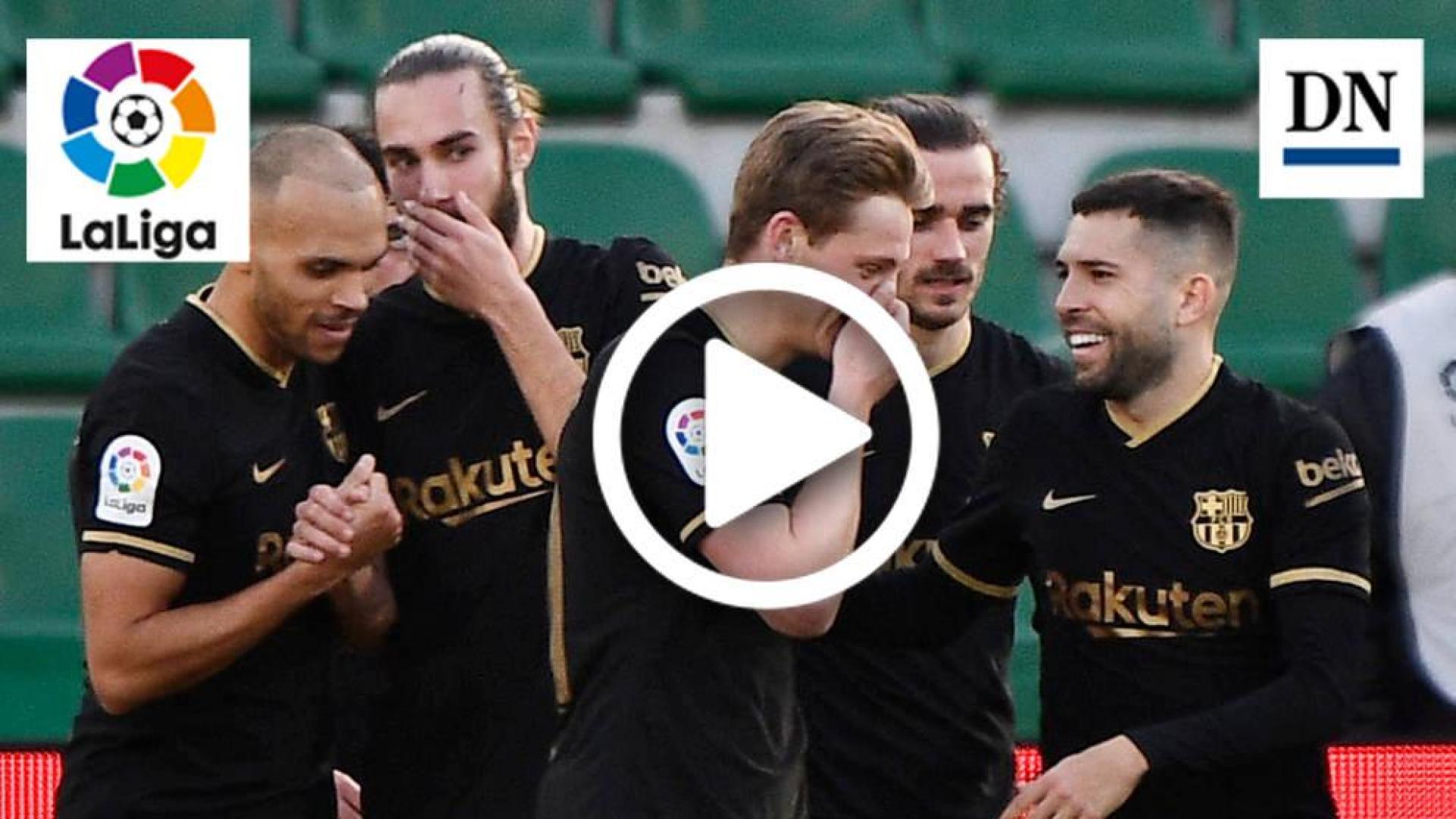 Resumen del Elche 0-2 Barcelona en vídeo