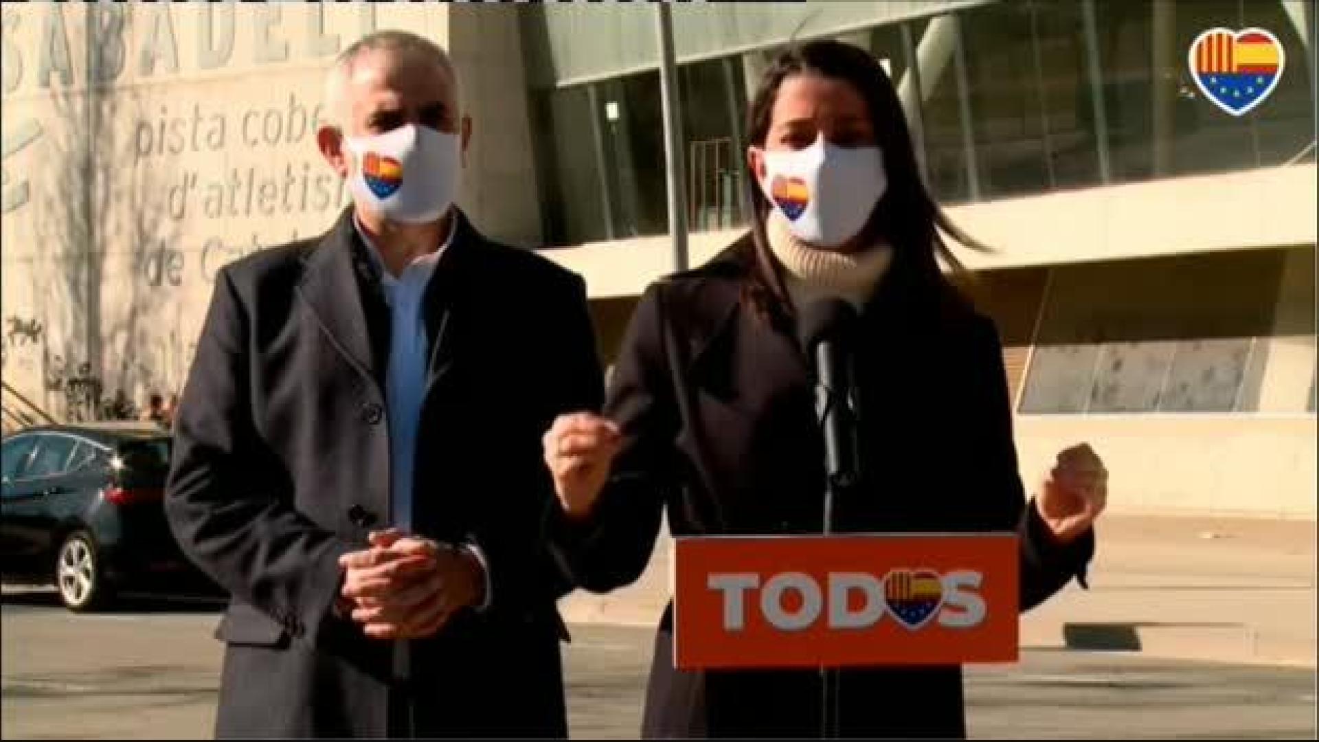 Vídeo: Arrimadas dice que la dimisión del Jemad "debe ser un ejemplo y no una anécdota"
