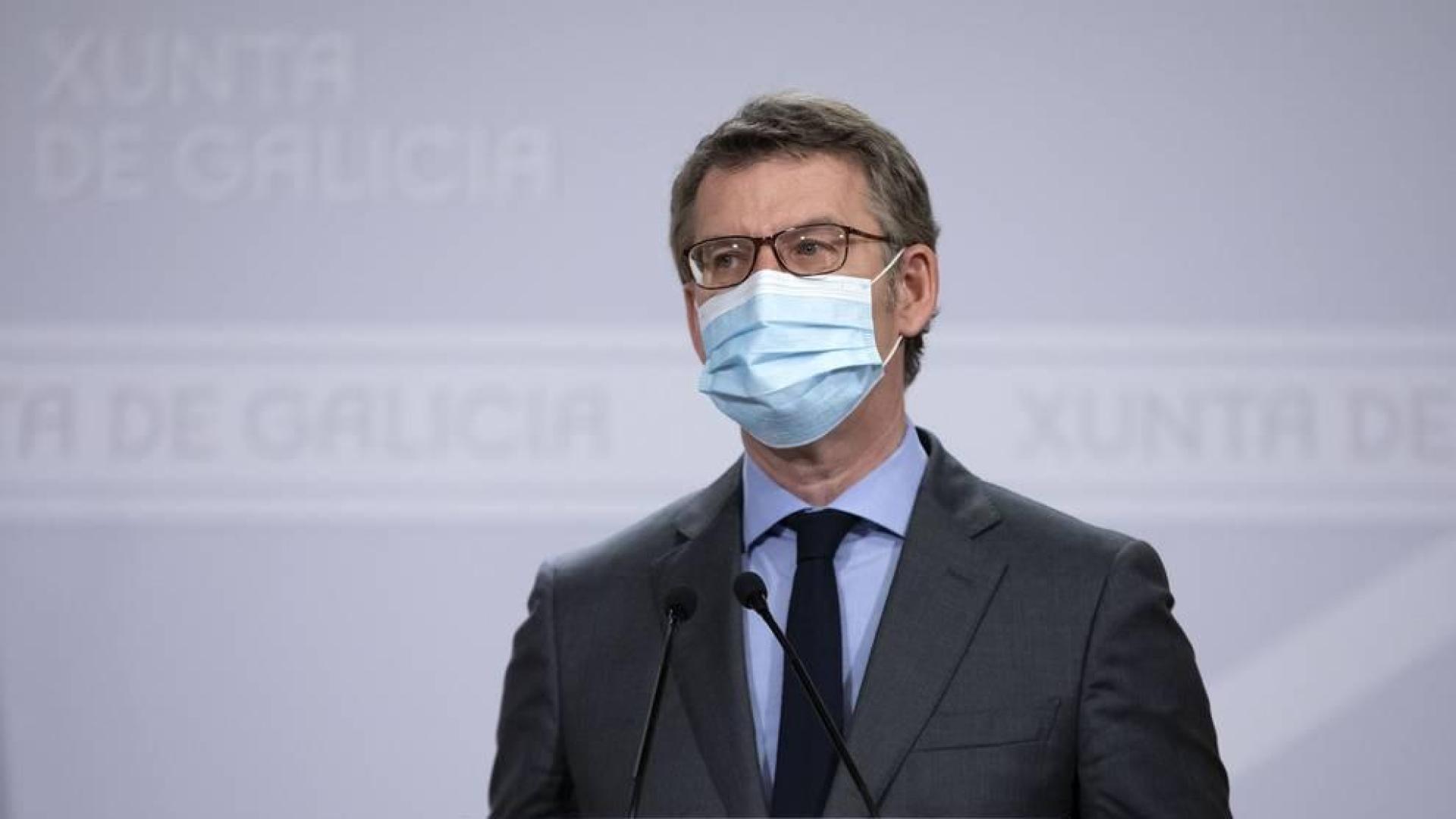 El presidente de la Xunta, Alberto Núñez Feijóo.