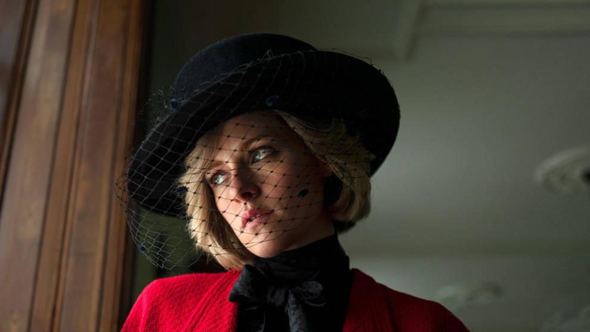 Kristen Stewart caracterizada como Lady Di para la película 'Spencer'