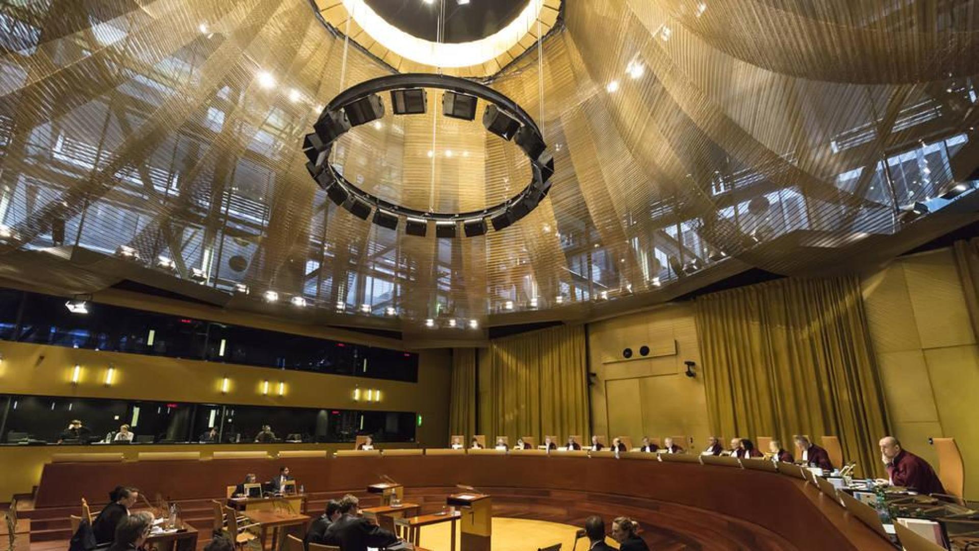 La Gran Sala del Tribunal de Justicia de la Unión Europea