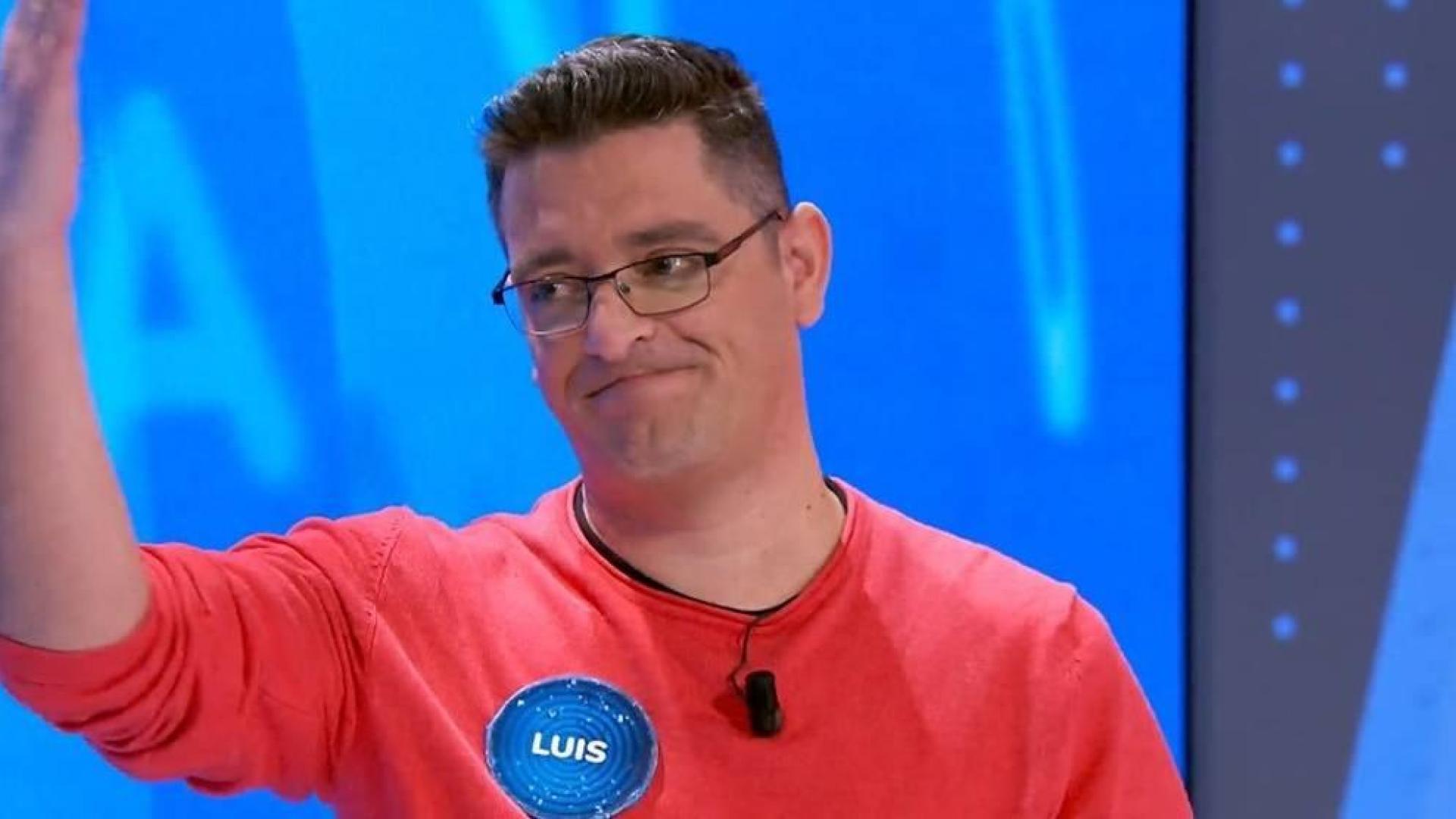 Luis se despide de Pasapalabra en la temida 'silla azul' tras 83 programas
