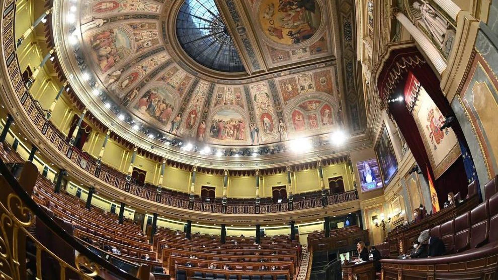 Un momento del pleno extraordinario celebrado este jueves en el Congreso de los Diputados