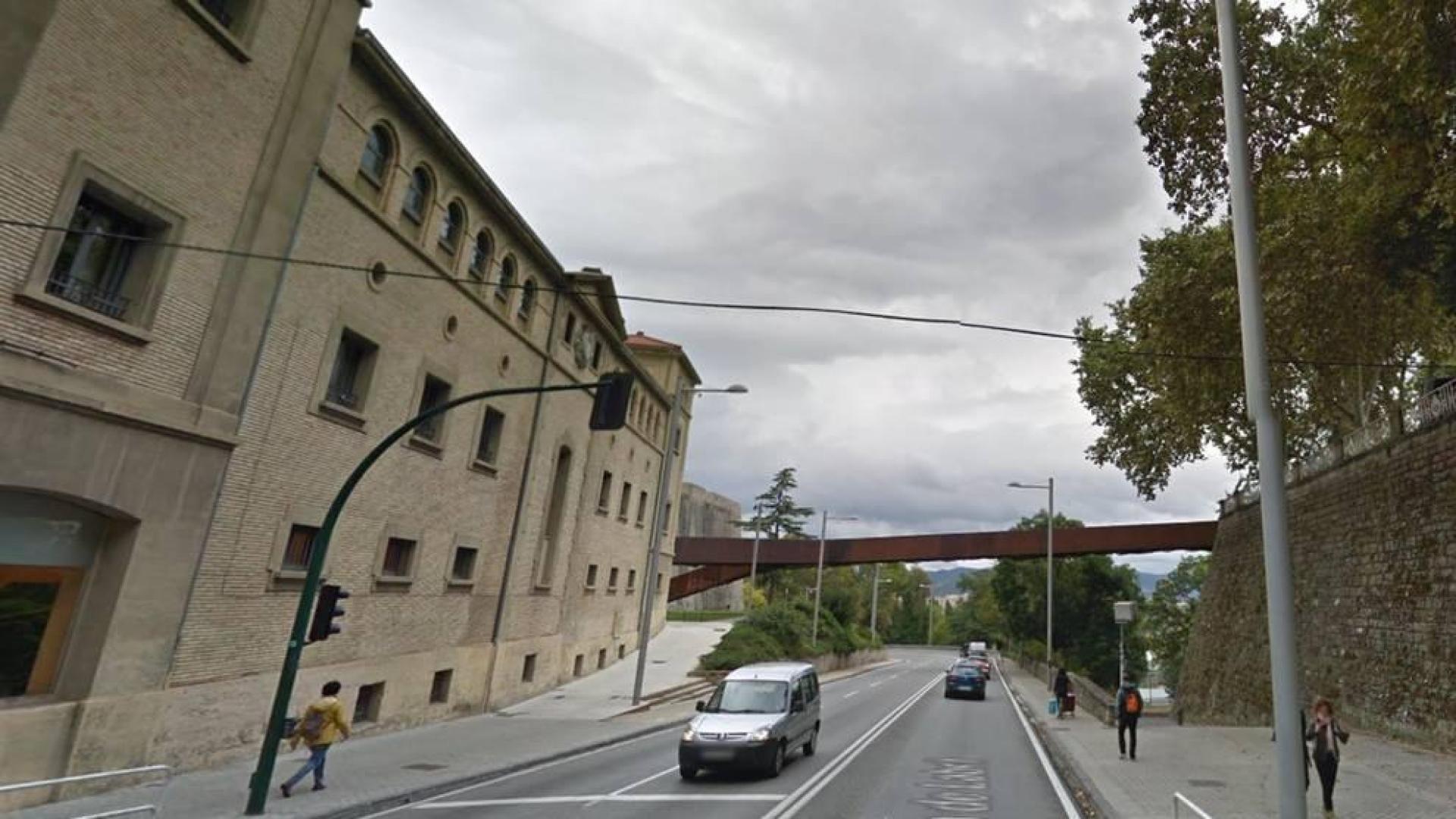 Herido un ciclista al caer en la Cuesta de Labrit