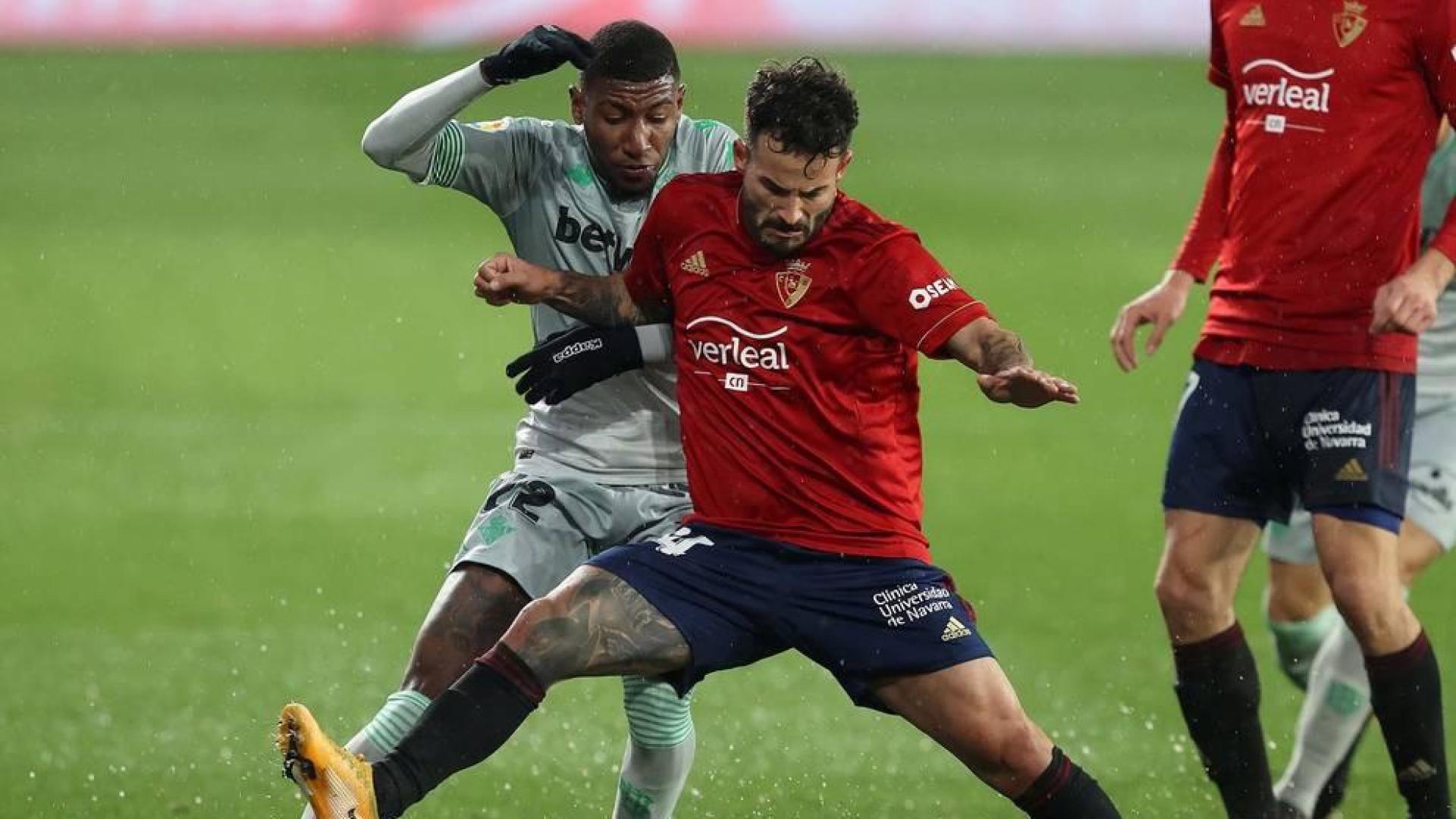Galería de fotos del partido entre Osasuna y Betis, que ha finalizado con derrota rojilla por 0-2