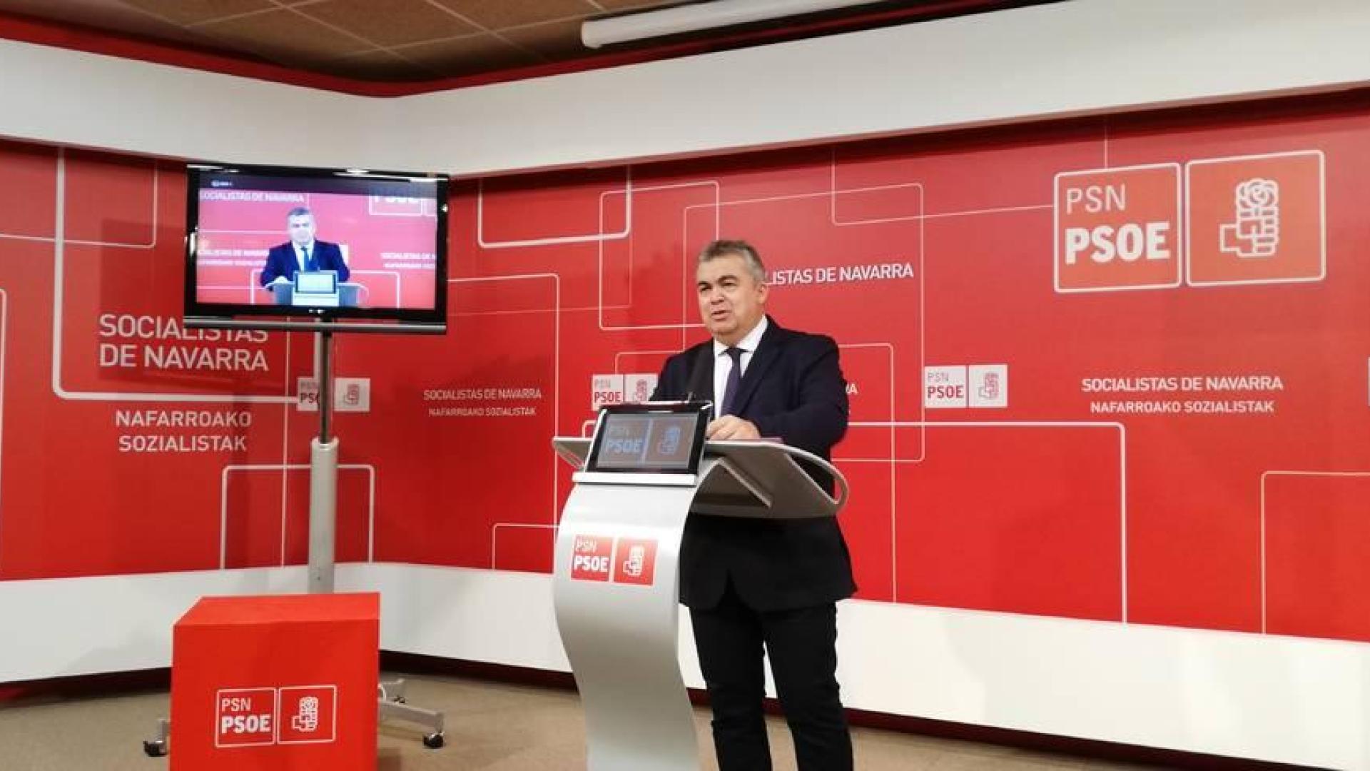 El diputado del PSN Santos Cerdán.