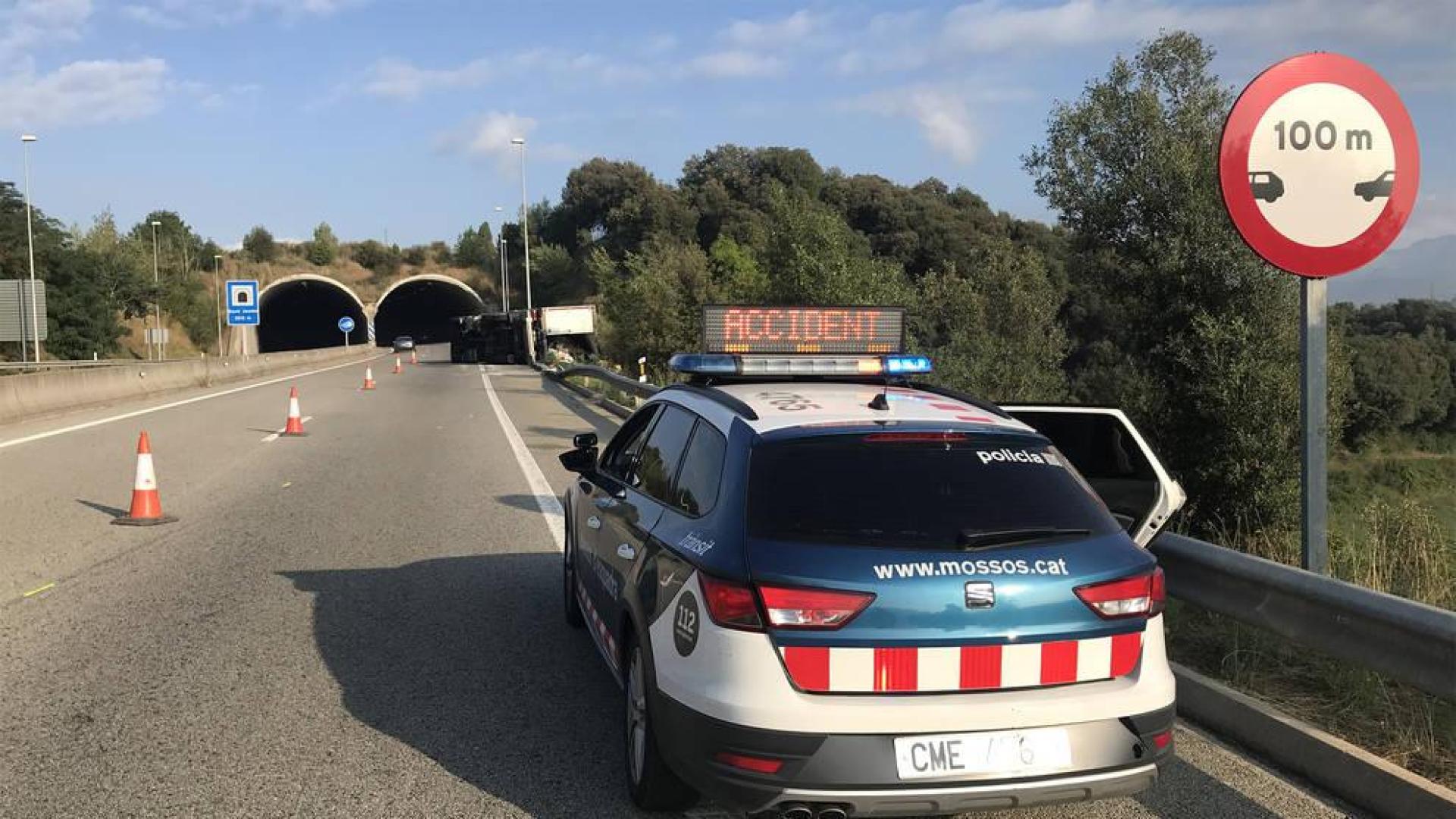 Patrulla de los Mossos d'esquadra.