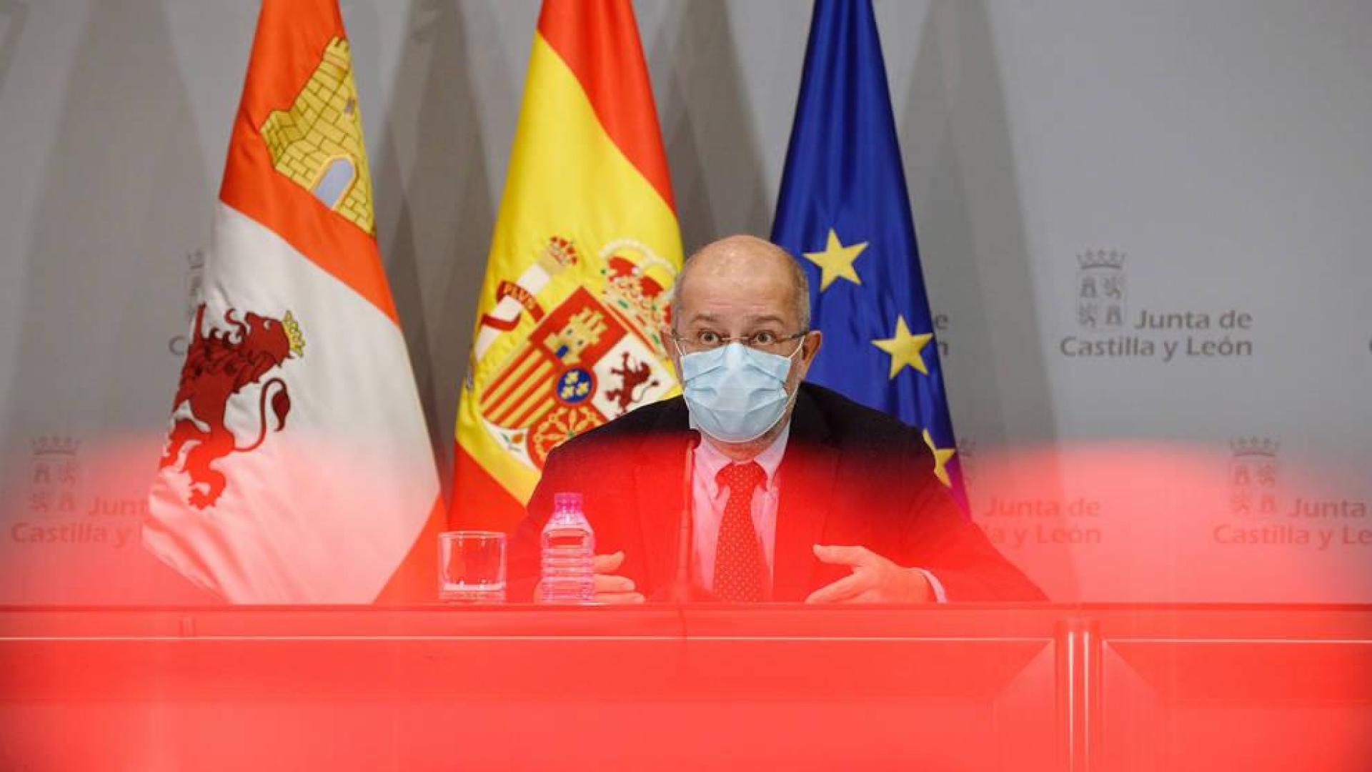 El vicepresidente de la Junta de Castilla y León y portavoz, Francisco Igea.