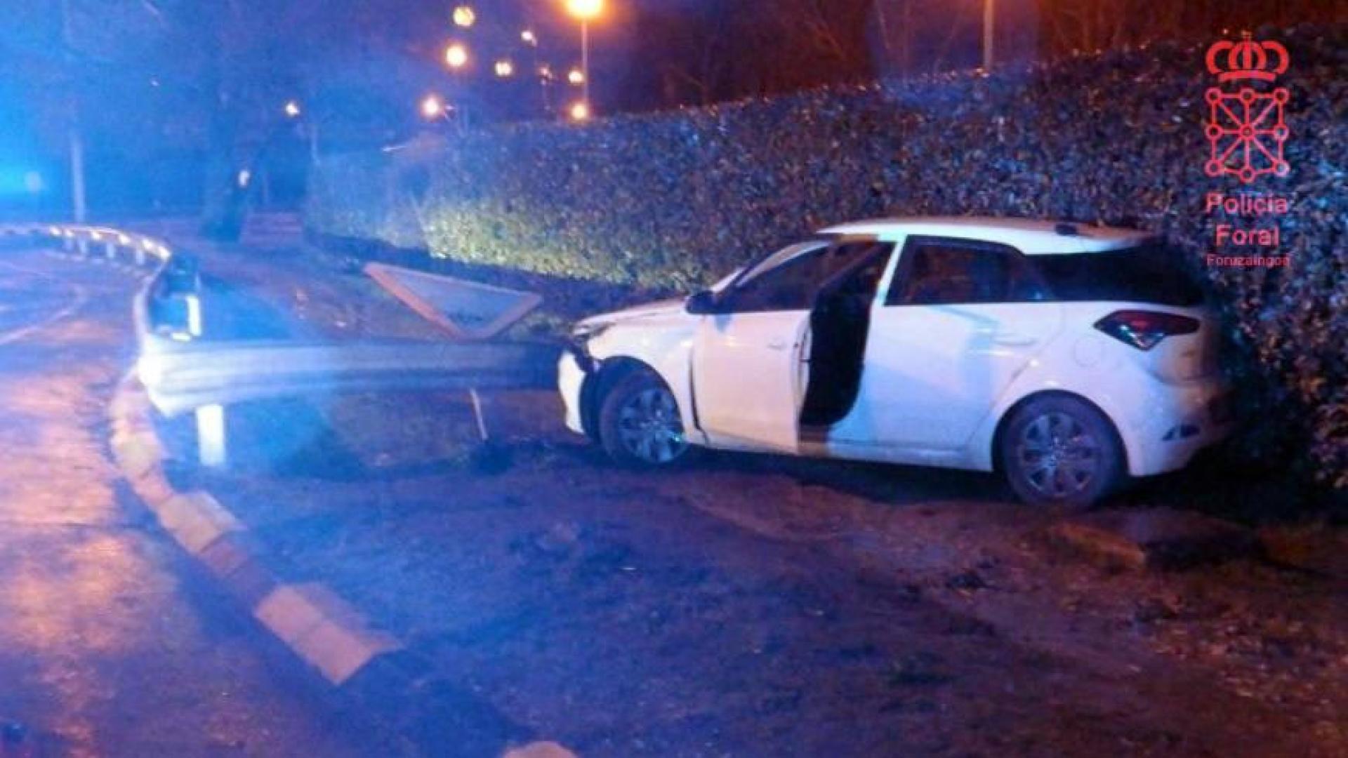 Localizan un ciclista en la A-10 en Satrústegui y descubren que contaba con una orden de expulsión