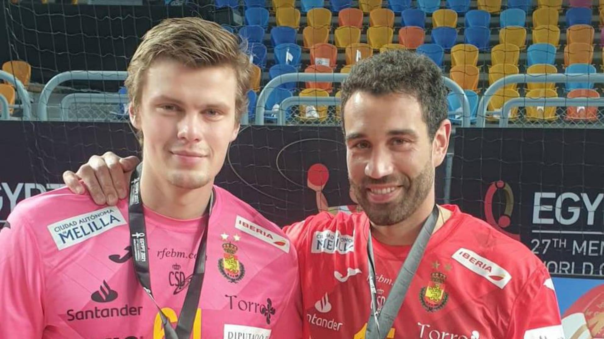 Iosu Goñi y Sergey Hernández: “Es un premio vivir estos momentos, cualquier jugador estaría orgulloso”