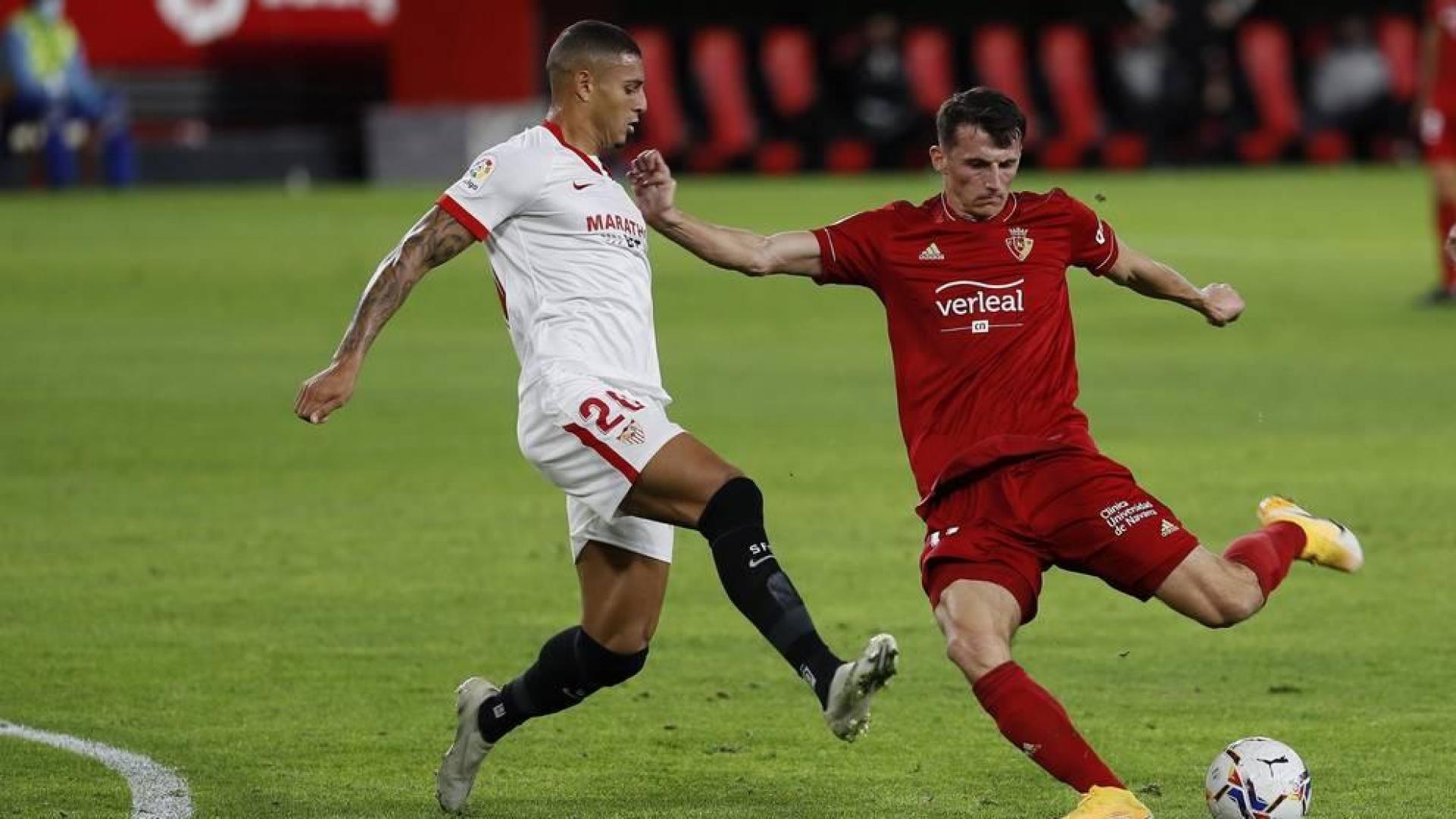 Puntuación de los jugadores de Osasuna contra el Sevilla