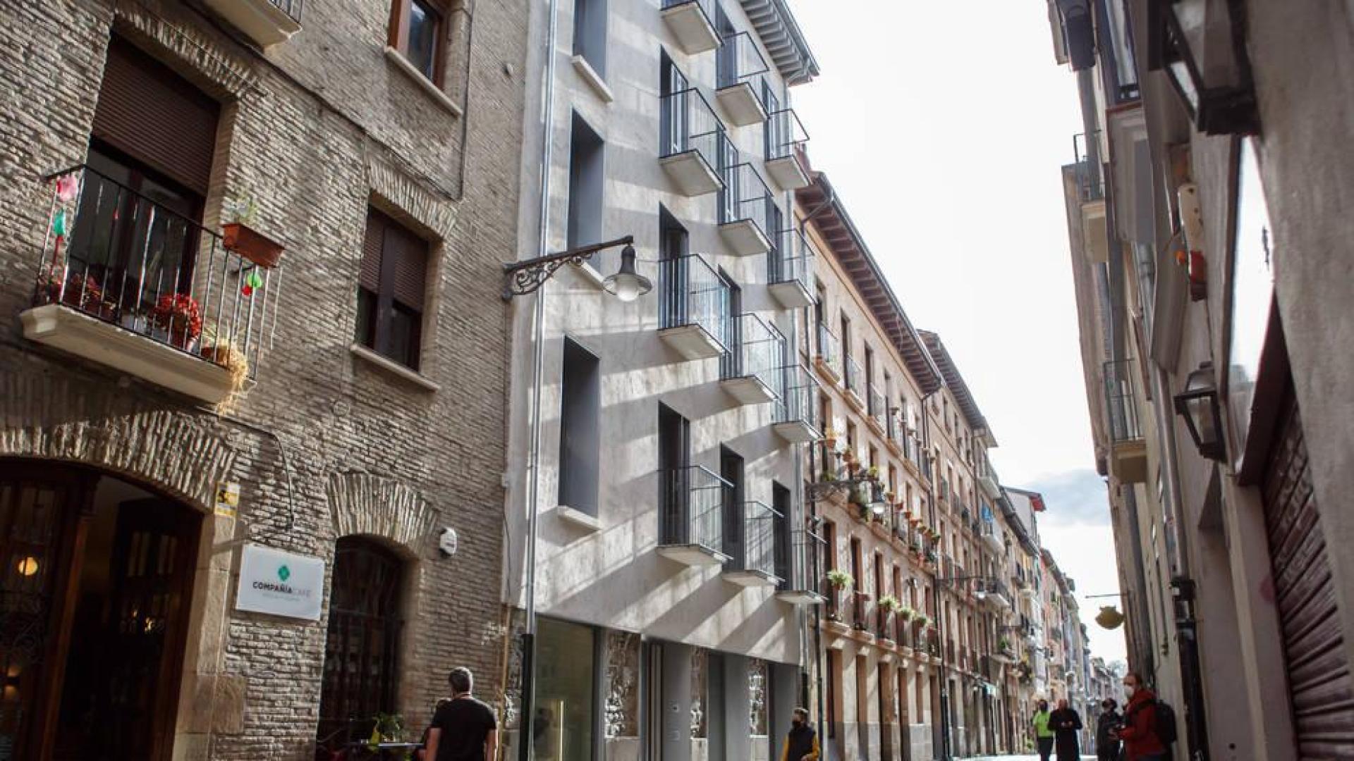 Rehabilitado el primer edificio destinado al alquiler joven en el casco histórico