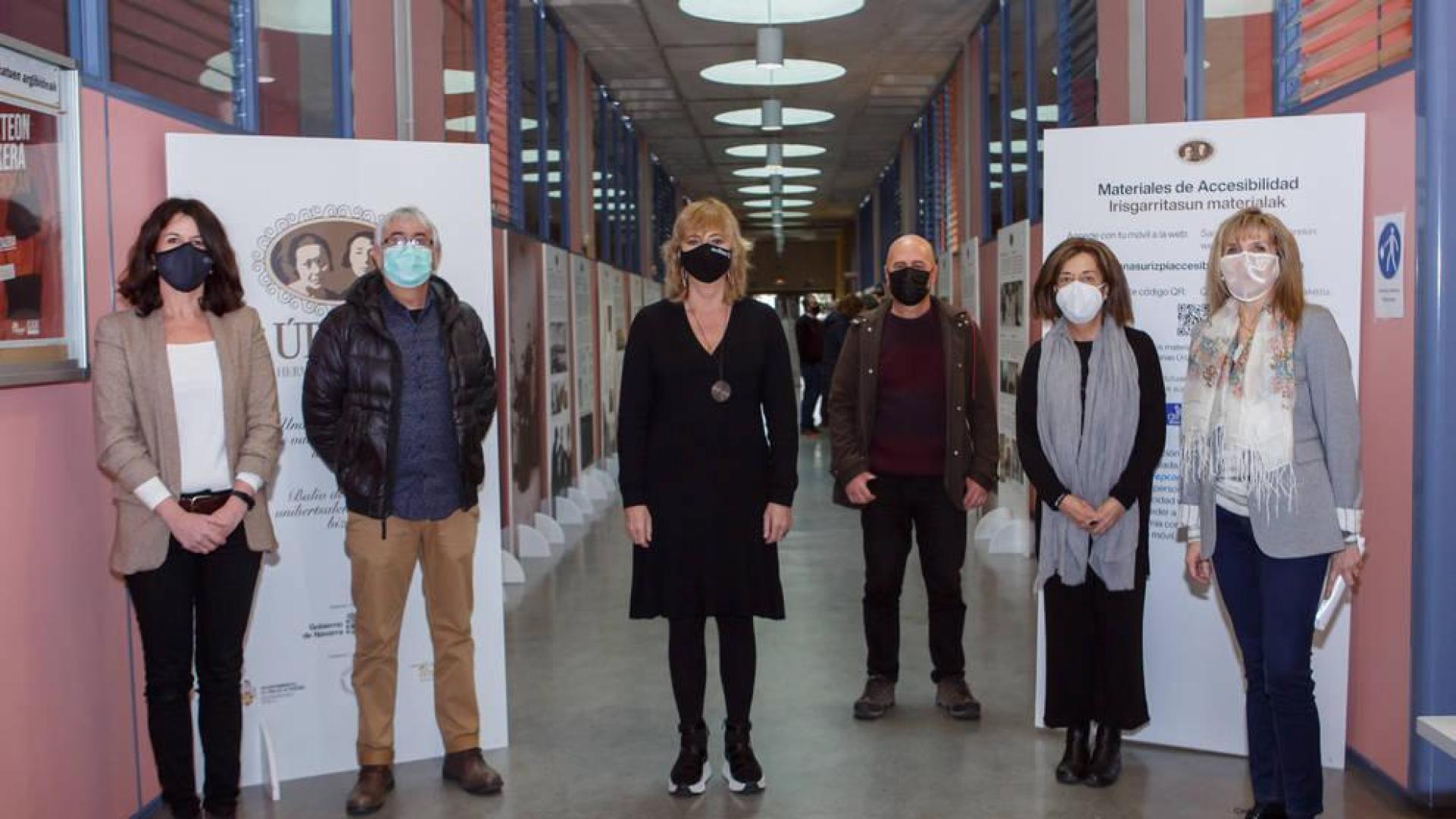La UPNA acoge hasta el 3 de marzo una exposición sobre las hermanas Úriz Pi