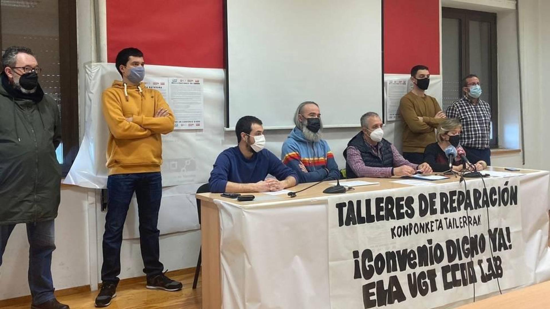 Los sindicatos se movilizan por el bloqueo del convenio de talleres de reparación