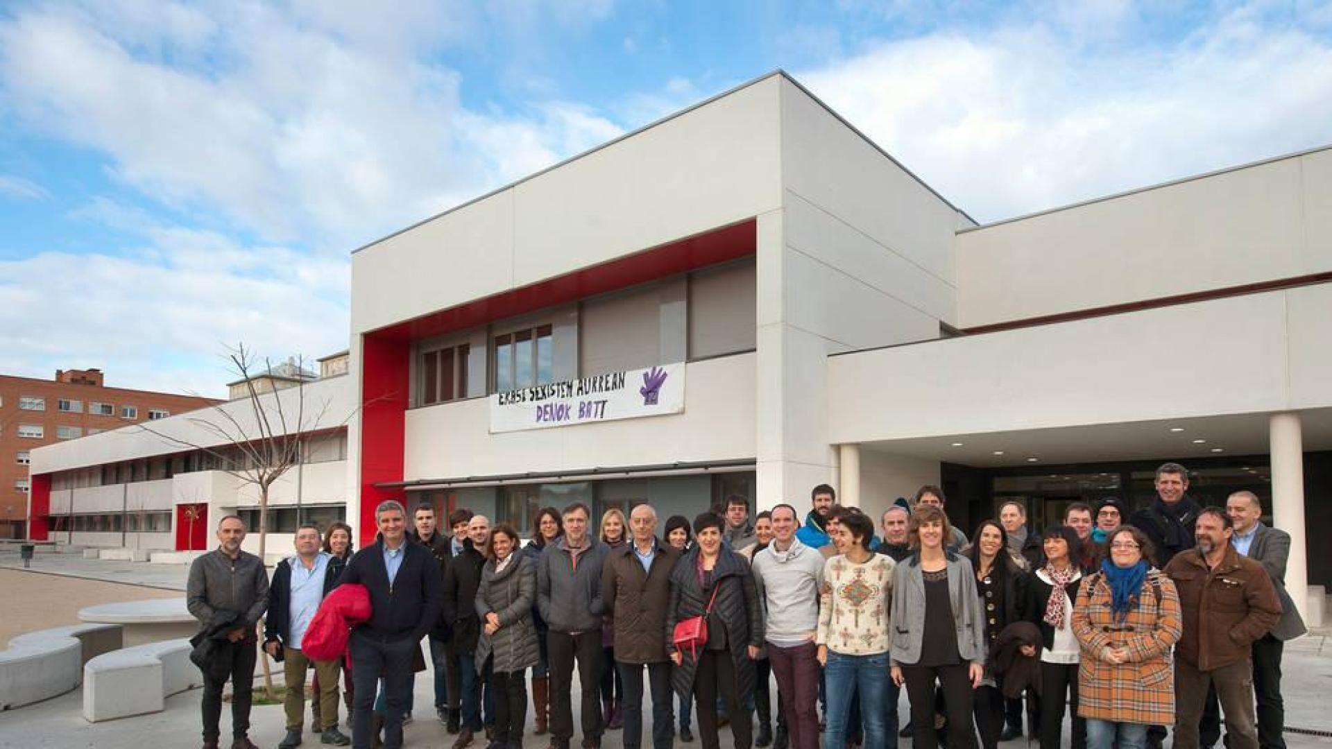 Inaugurado oficialmente el IESO Iparralde de San Jorge en Pamplona
