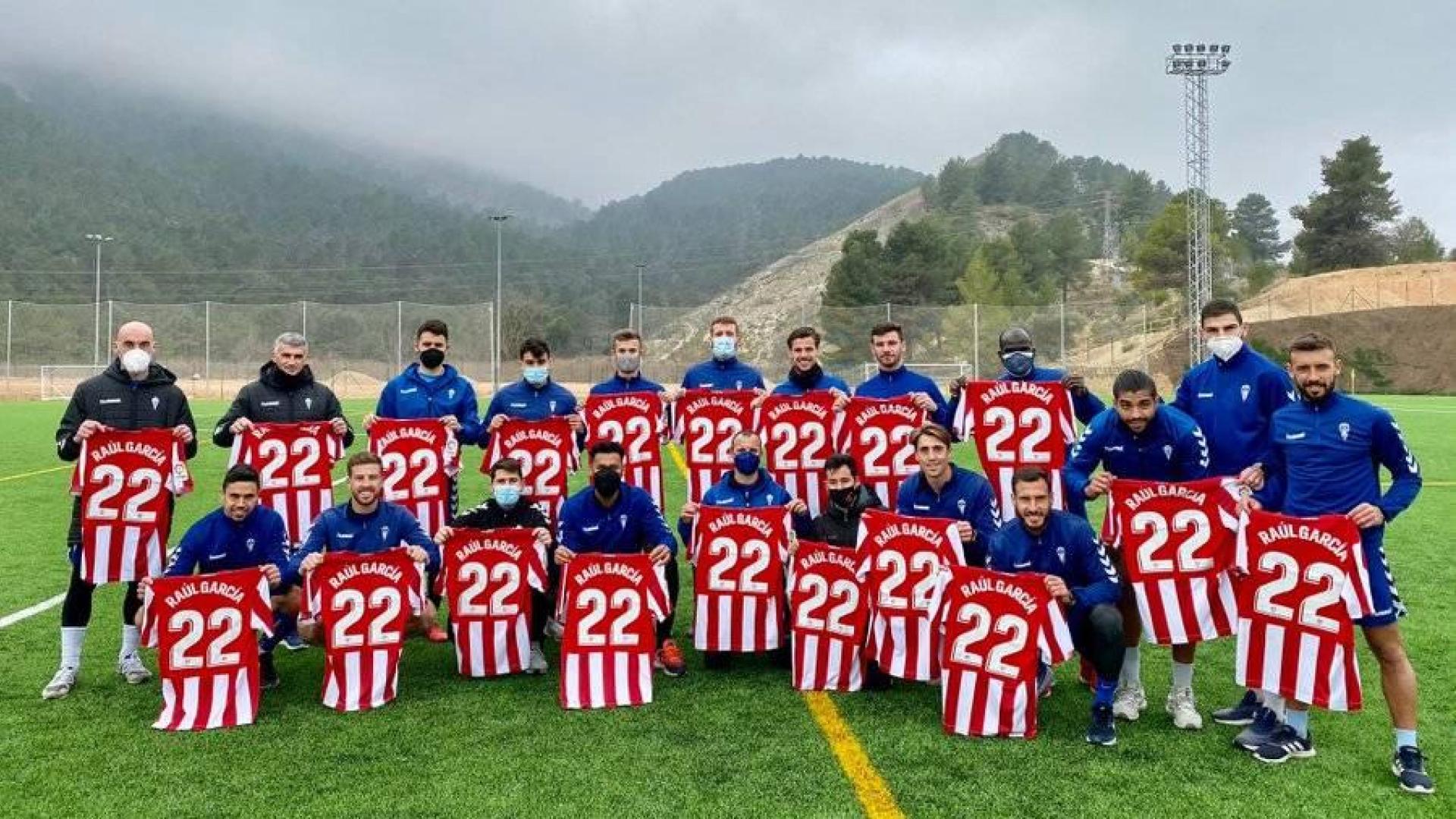 El detalle de Raúl García con el Alcoyano
