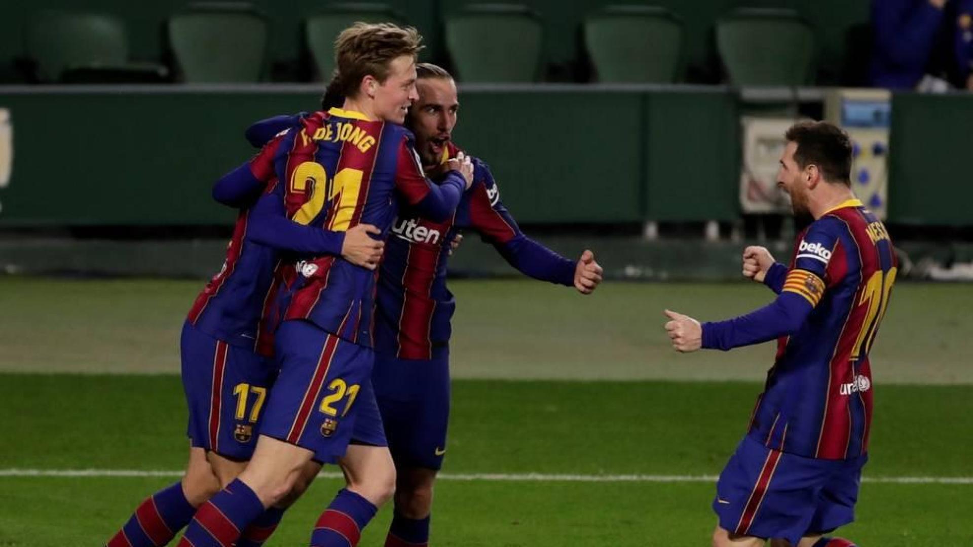 El Barça remonta con la entrada de Messi