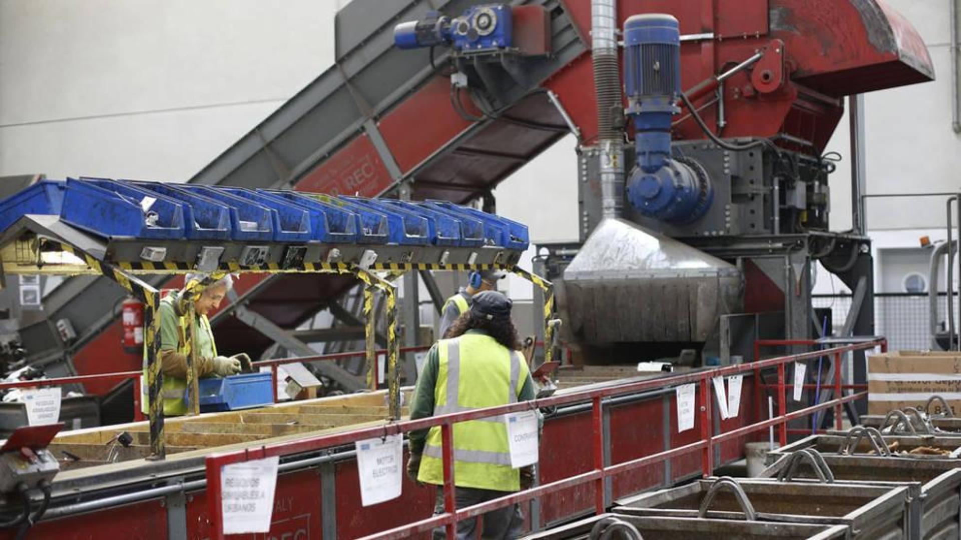 La planta de Aspace en Aoiz recicla en 12 años más de 50.000 toneladas de residuos