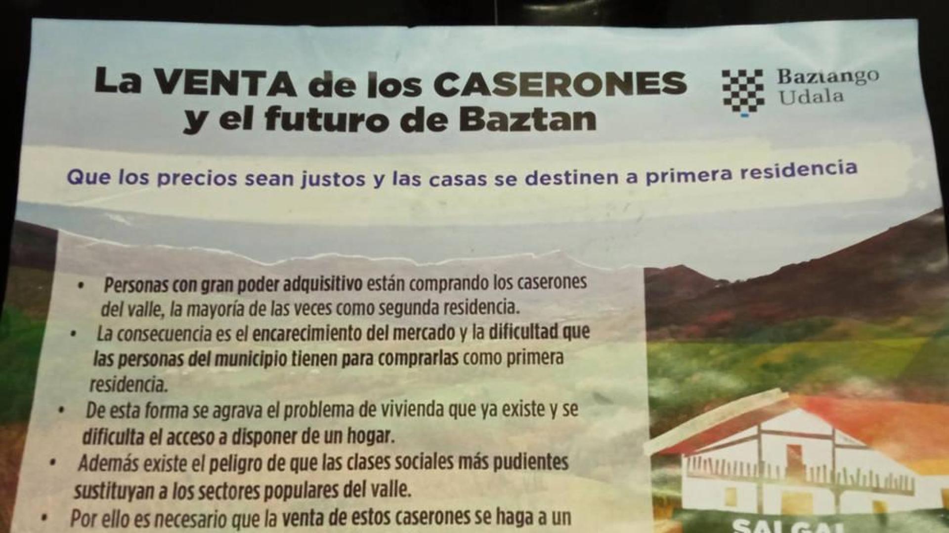 NA+ critica al Ayuntamiento por "vulnerar" el derecho a la propiedad