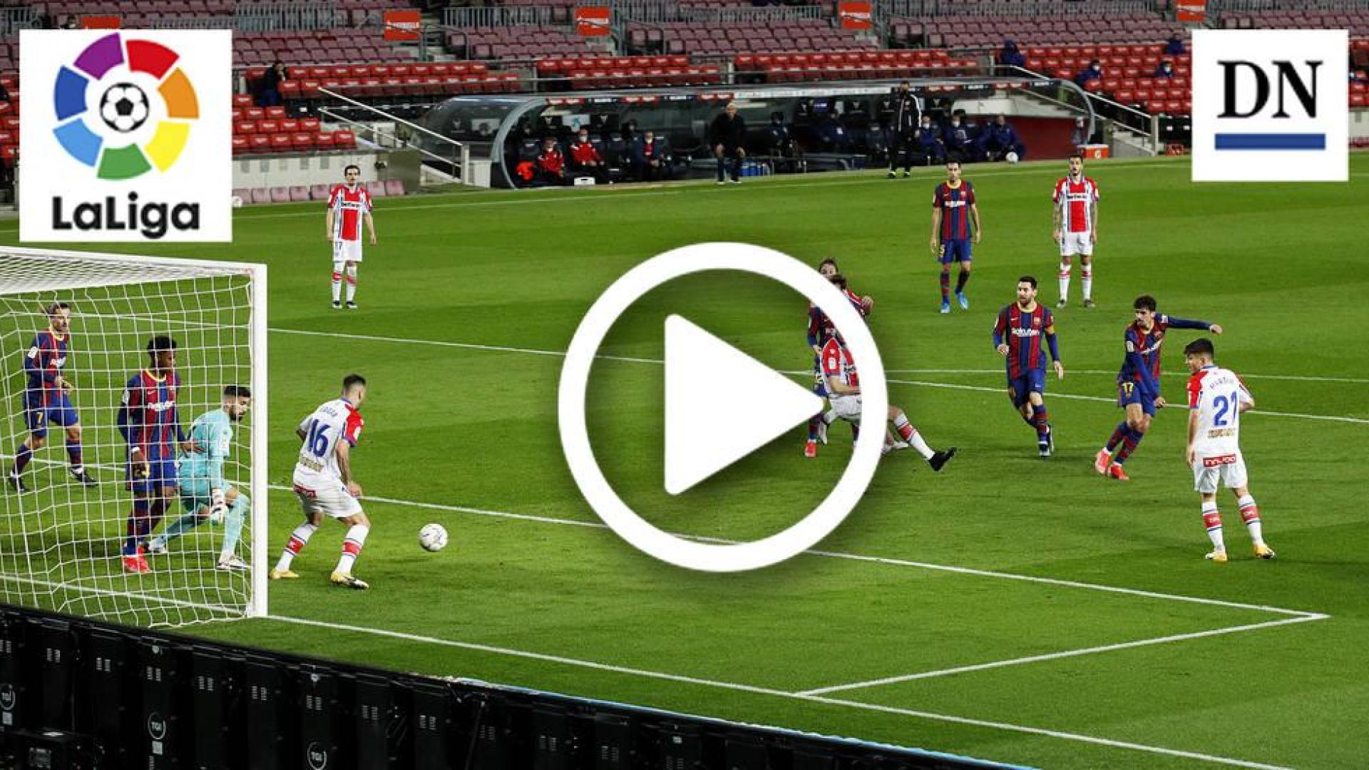 Resumen del FC Barcelona - Alavés en vídeo