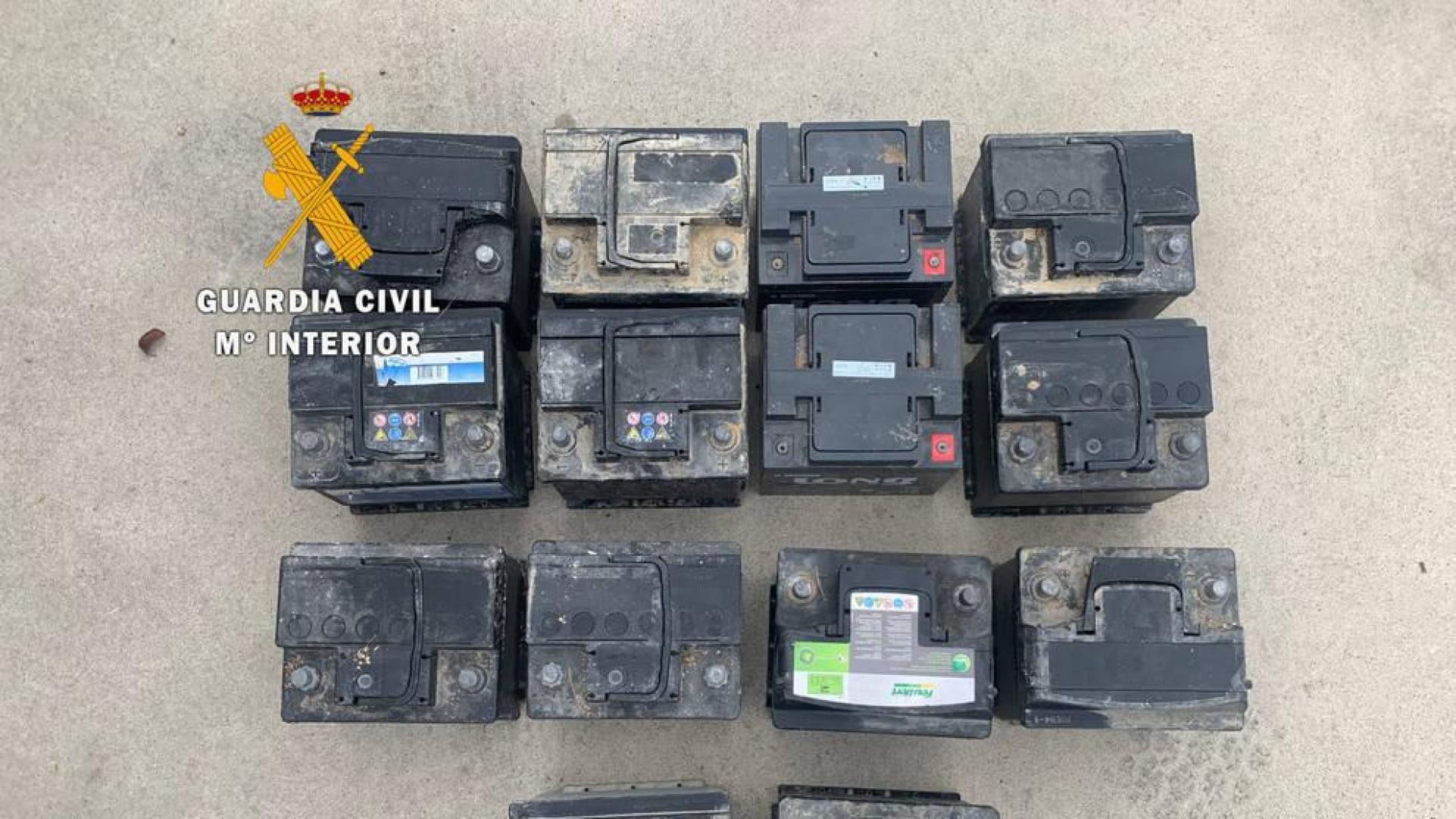 Detenido el autor del robo de 14 baterías en explotaciones agrícolas de la Merindad de Olite