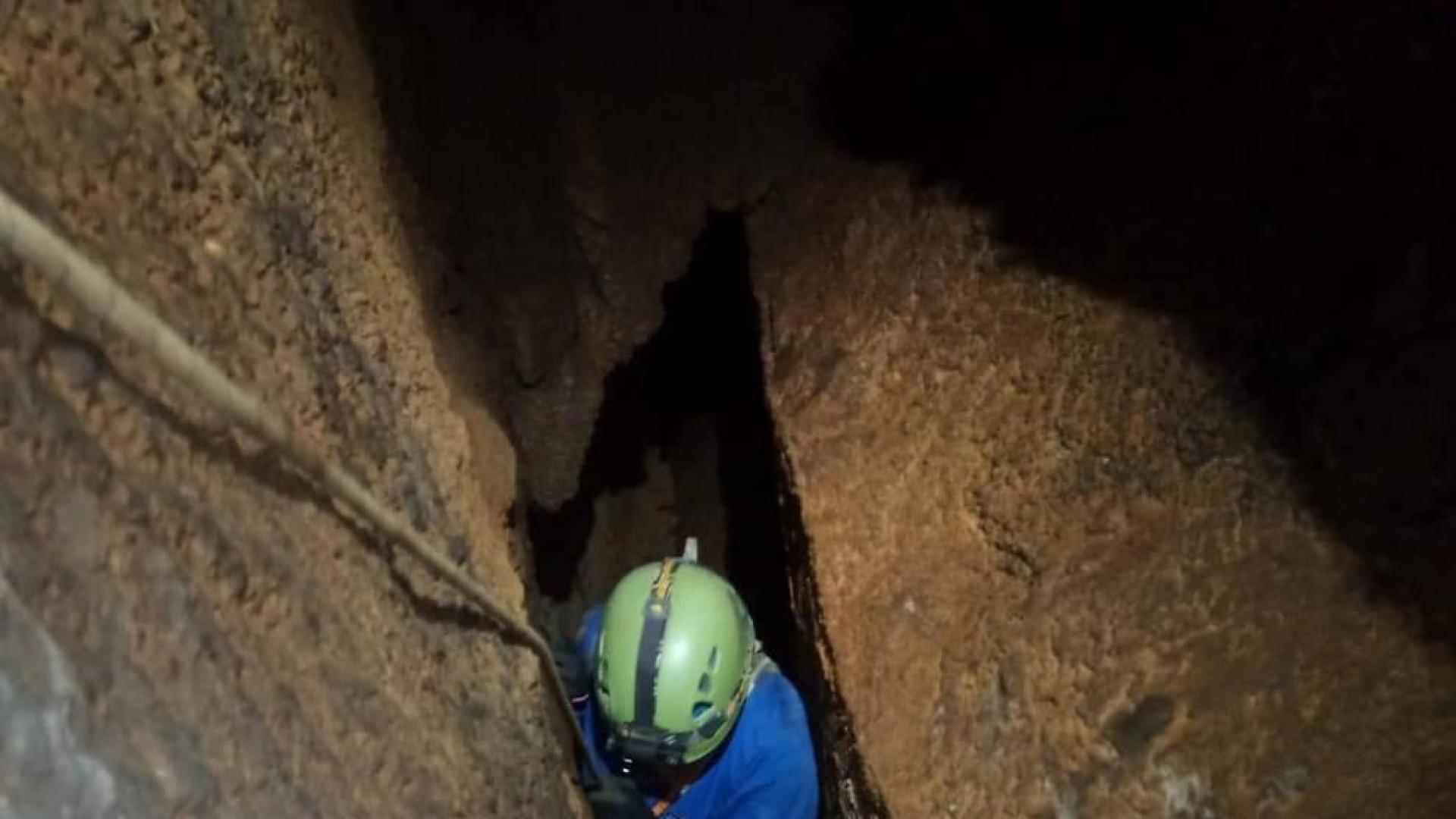 Descubren una cavidad vertical de 70 metros de profundidad en Puerto Lumbreras