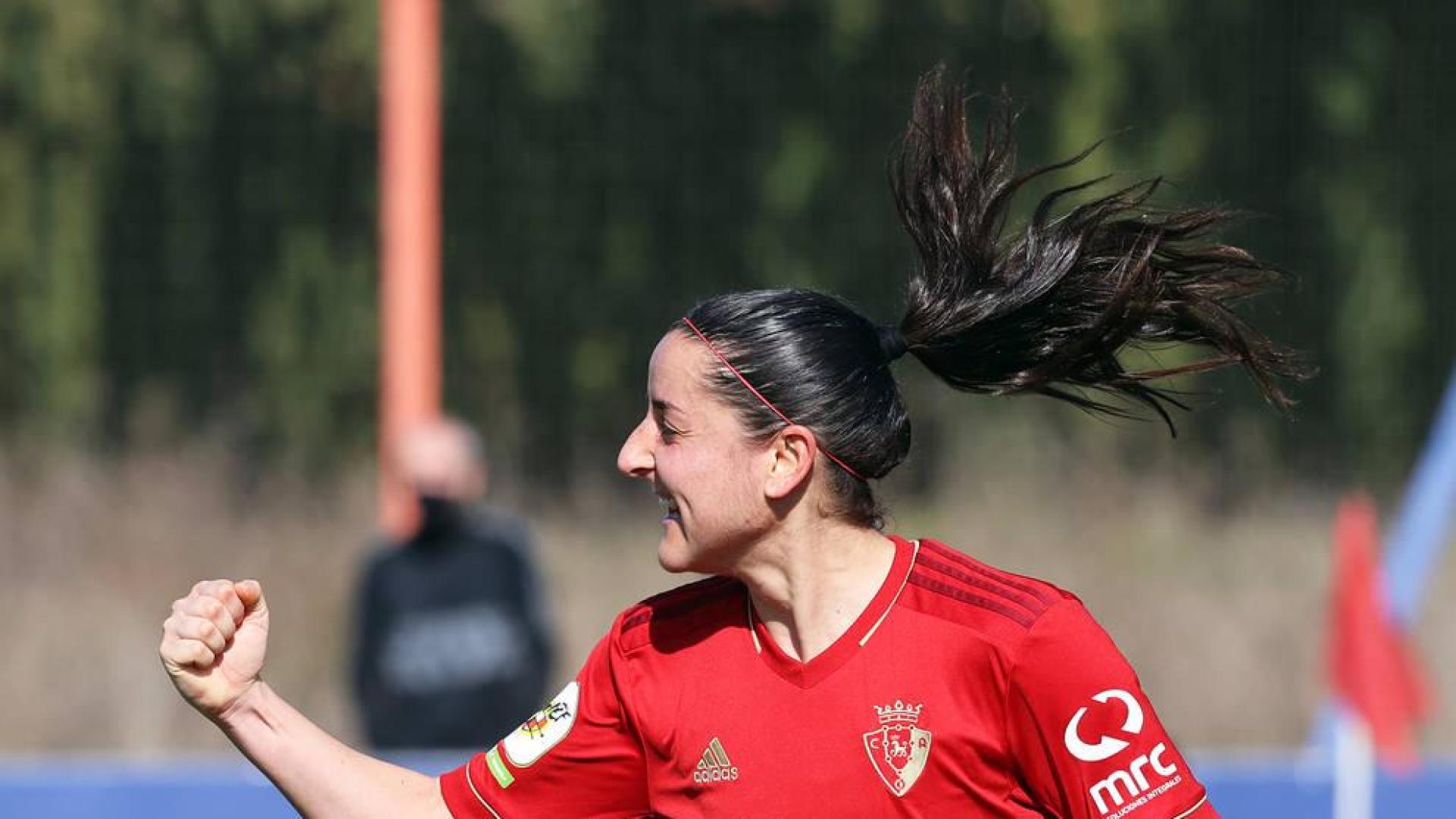 Paloma Fernández: "Aquí he aprendido lo que es ser de Osasuna"