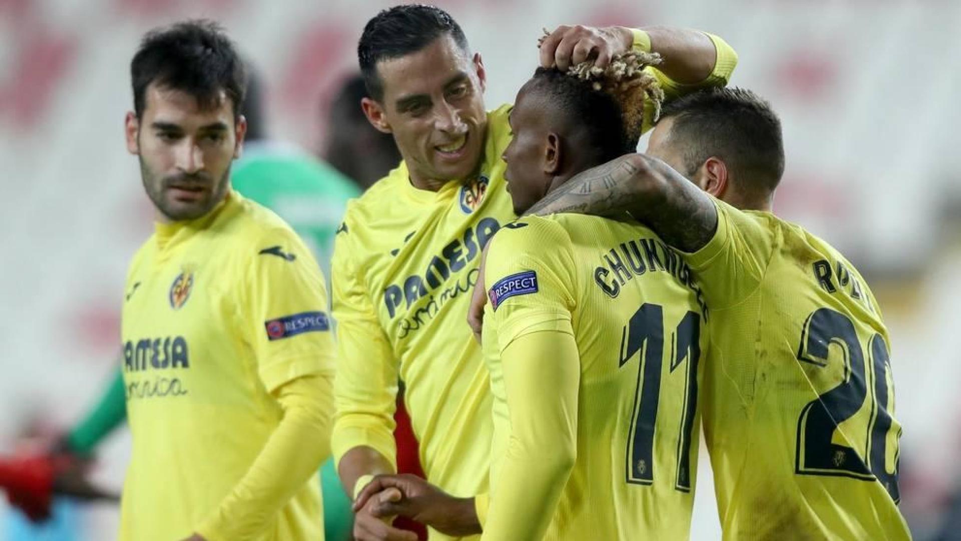 El Villarreal asegura el liderato y la clasificación en la Liga Europa