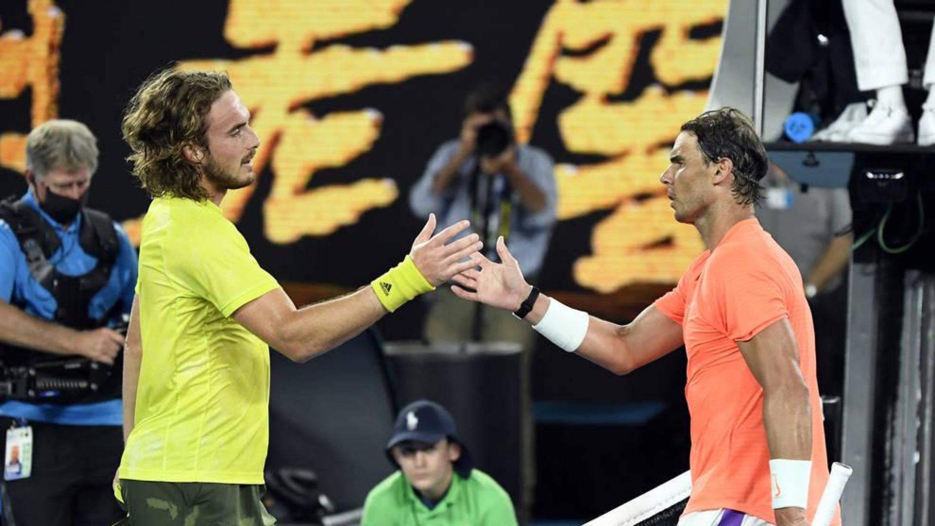 Nadal se despide de Australia víctima de la gran remontada de Tsitsipas
